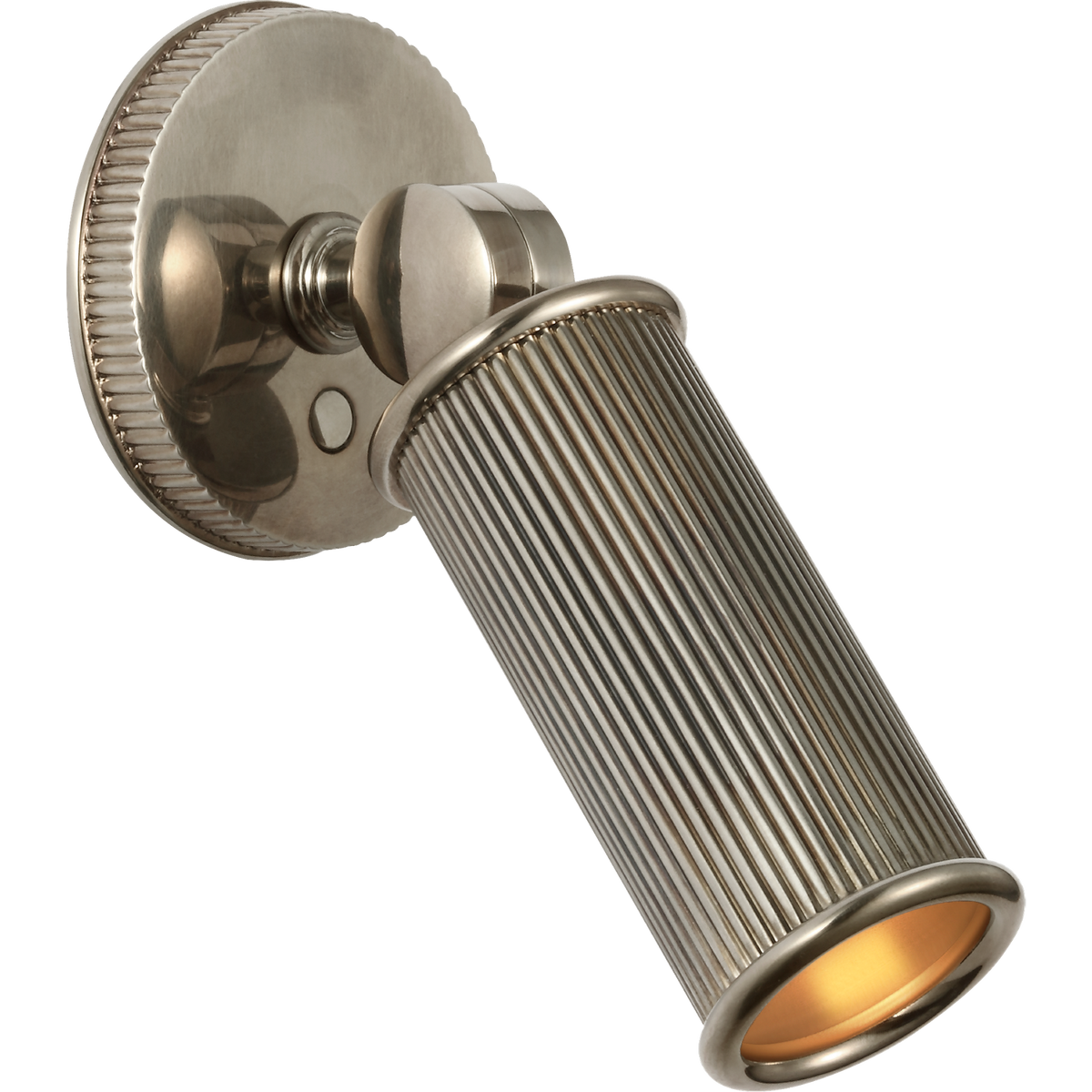 Marie Flanigan Tate 4" Pivoting Reading Light in Pewter W2" x H4" x E1.75"