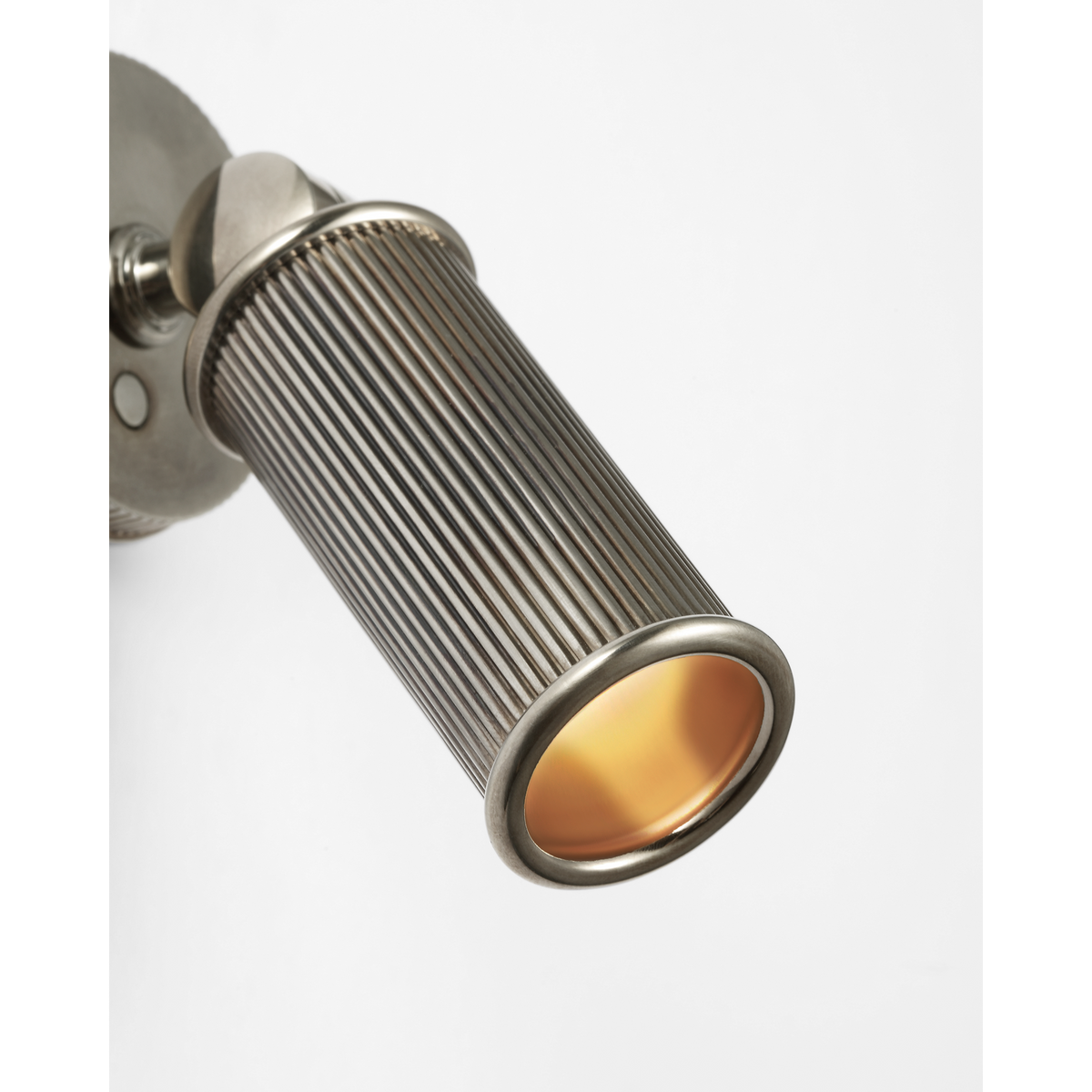 Marie Flanigan Tate 4" Pivoting Reading Light in Pewter W2" x H4" x E1.75"