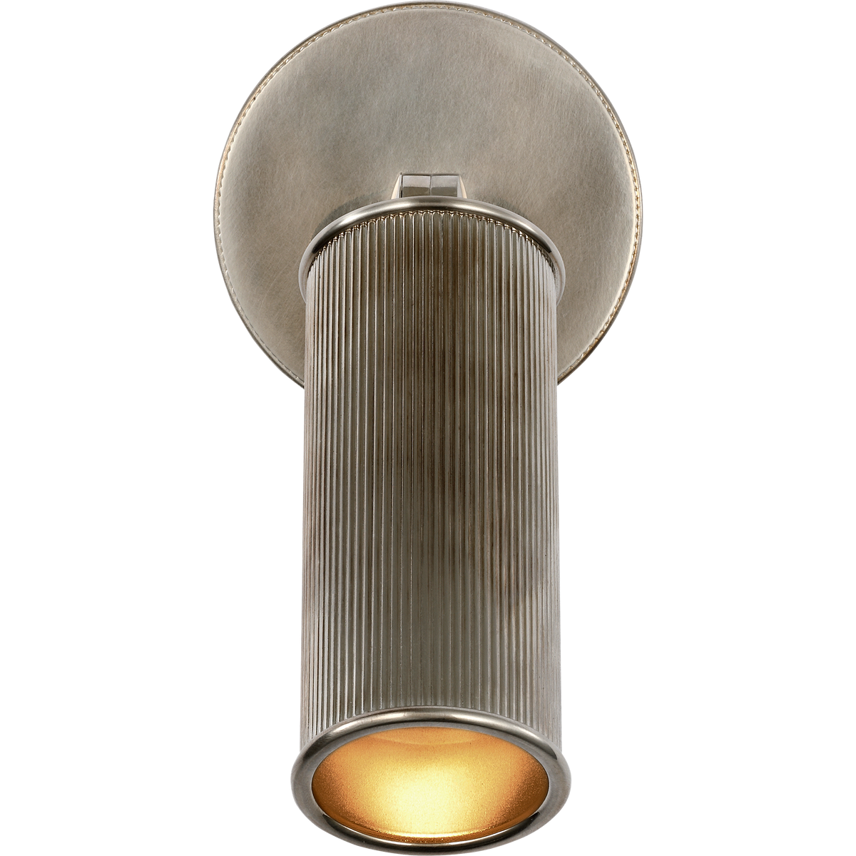 Marie Flanigan Tate 6" Pivoting Reading Light in Pewter W3.25" x H6.5" x E3"
