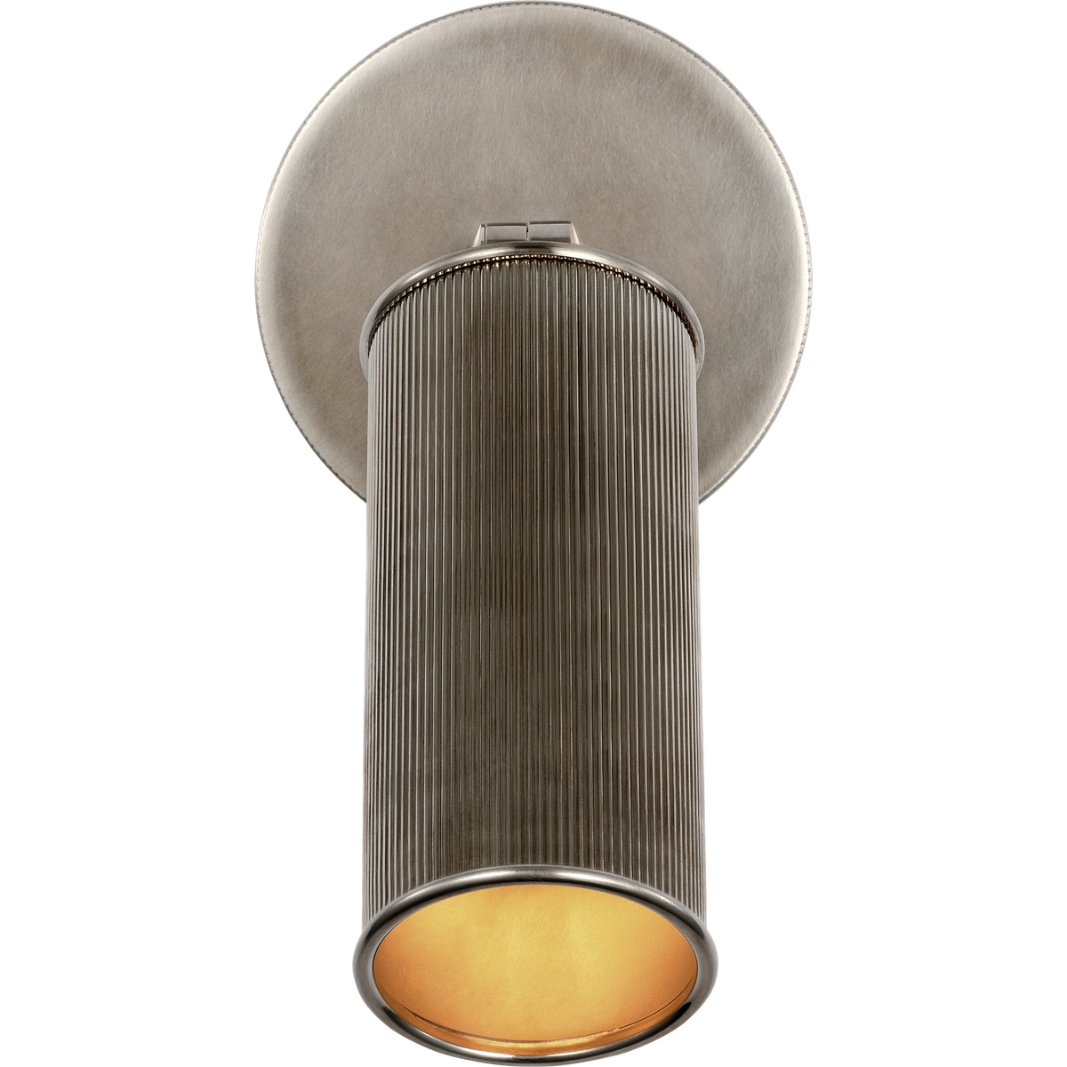 Marie Flanigan Tate 8" Pivoting Reading Light in Pewter W4.25" x H8" x E3.5"
