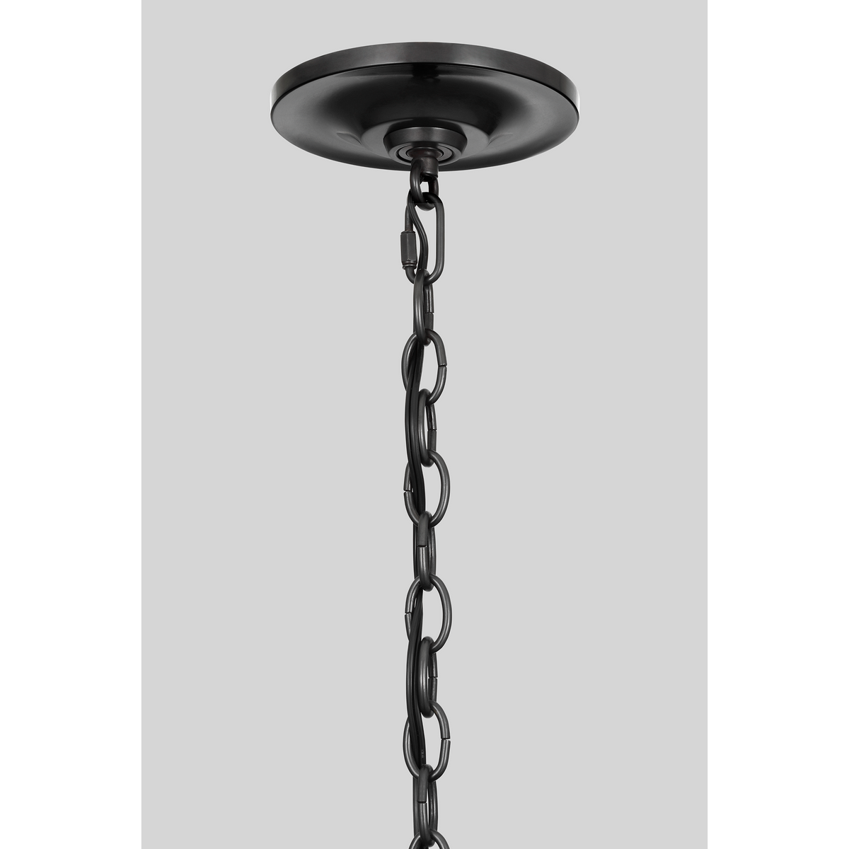Marie Flanigan Reese 17" Lantern in Bronze with Clear Restoration Glass W17" x H39.5"