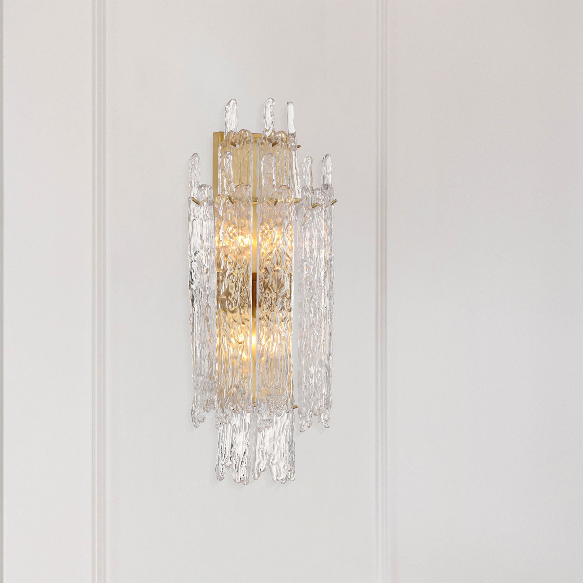 Libby Langdon Ackerly 7.5'' Aged Brass Sconce Gold 7.5"W x 20"H x 5.5"D