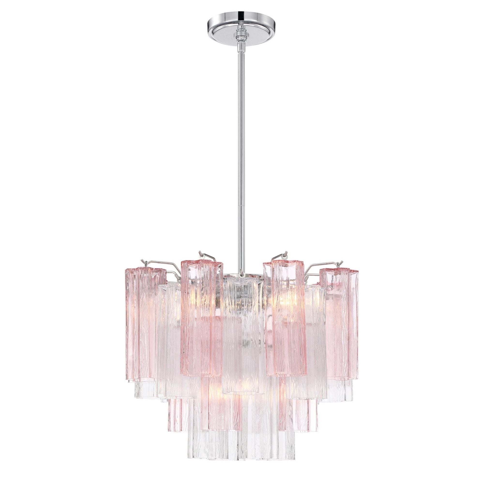 Addis 17.75'' Polished Chrome Chandelier Multi 17.75"W x 13.75"H x 17.75"D