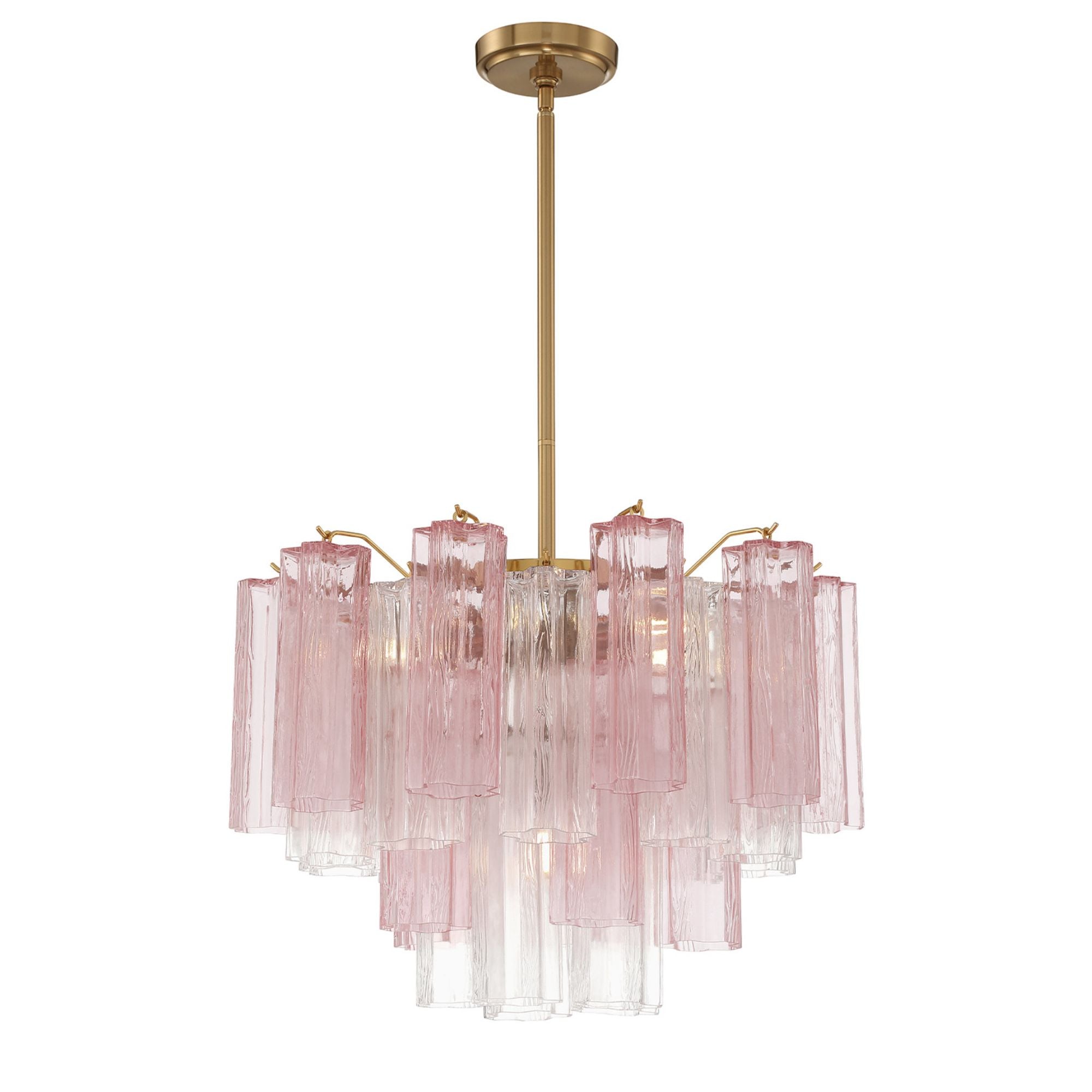 Addis 19.75'' Aged Brass Chandelier Multi 19.75"W x 14"H x 19.75"D