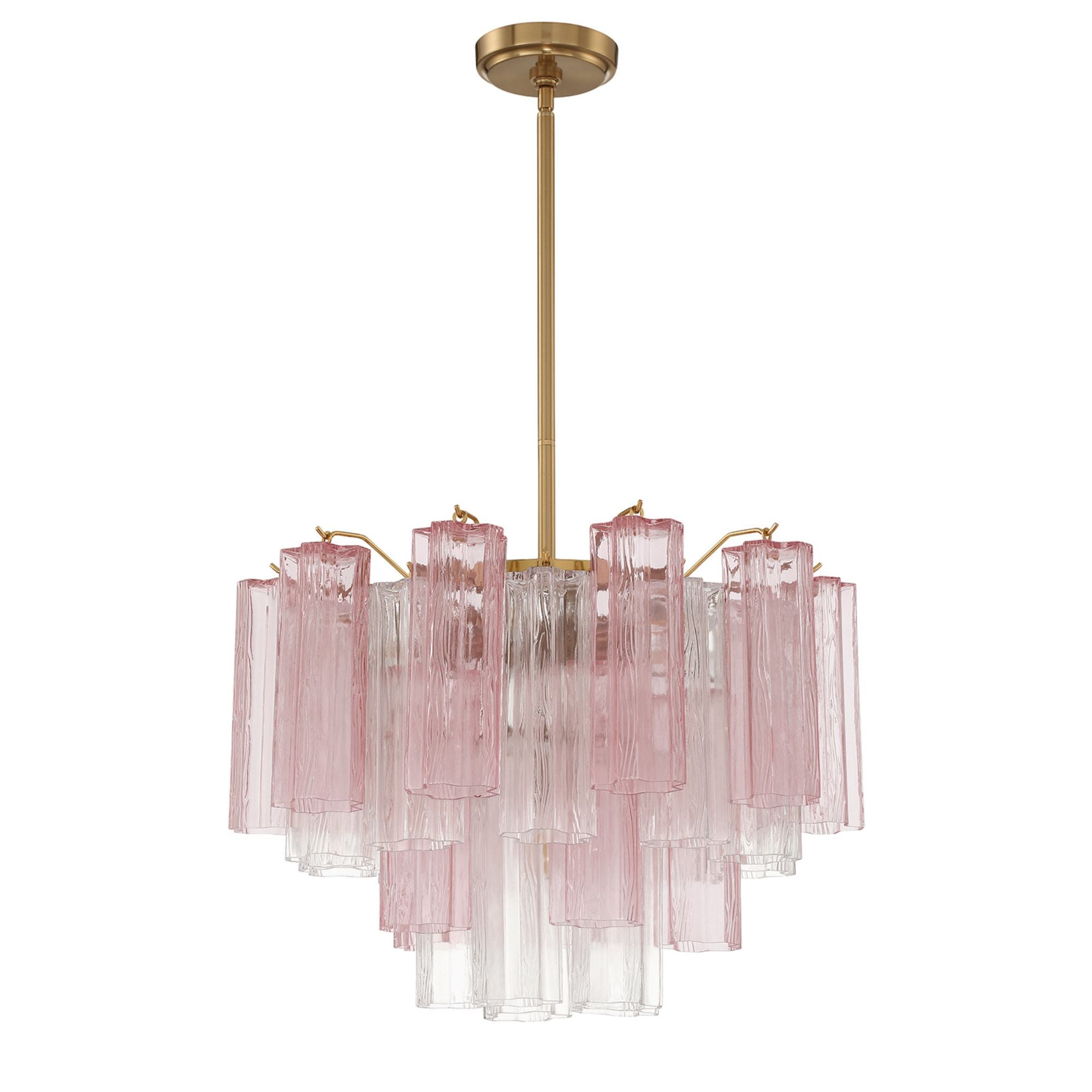 Addis 19.75'' Aged Brass Chandelier Multi 19.75"W x 14"H x 19.75"D