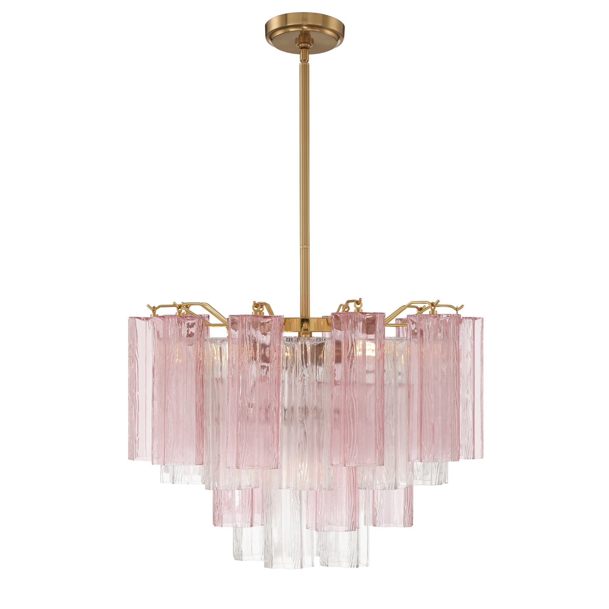 Addis 19.75'' Aged Brass Chandelier Multi 19.75"W x 14"H x 19.75"D