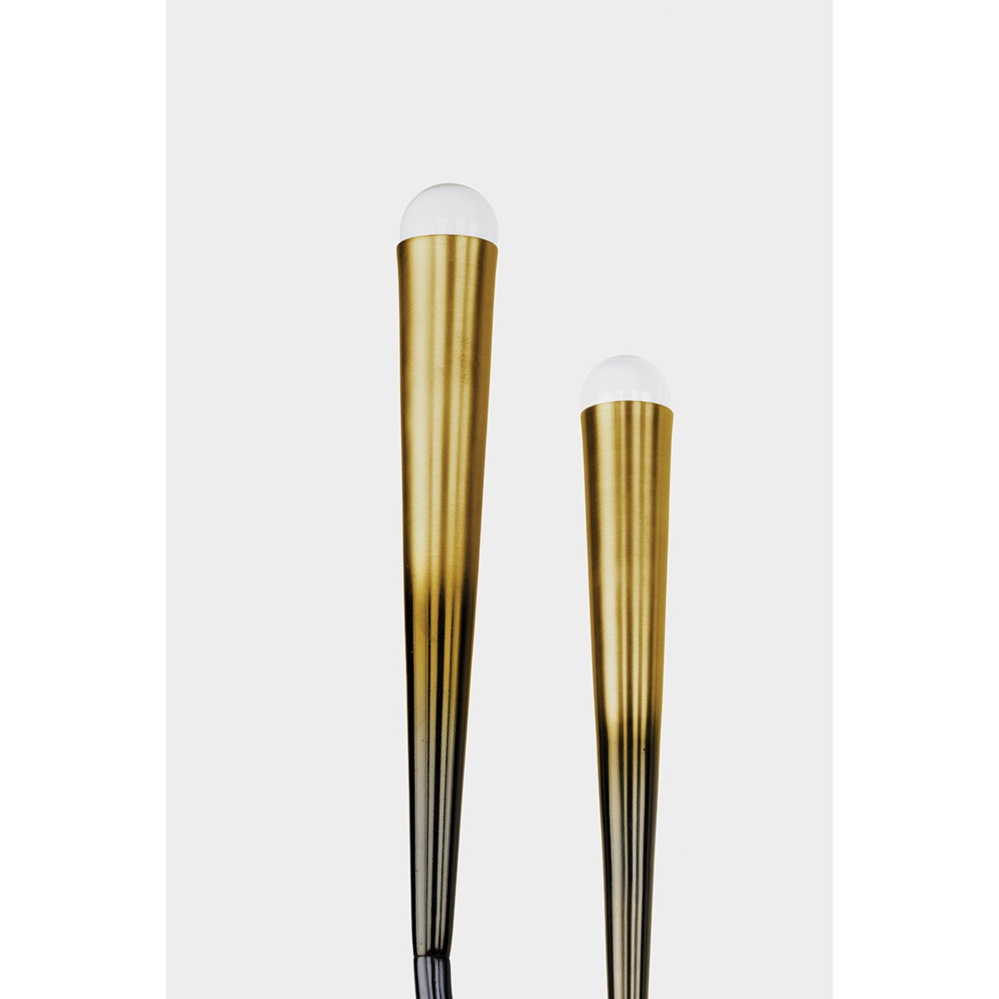 Adley 6-Light Chandelier in Gradient Brass by Cortney Bishop 26.5W x 26.5H