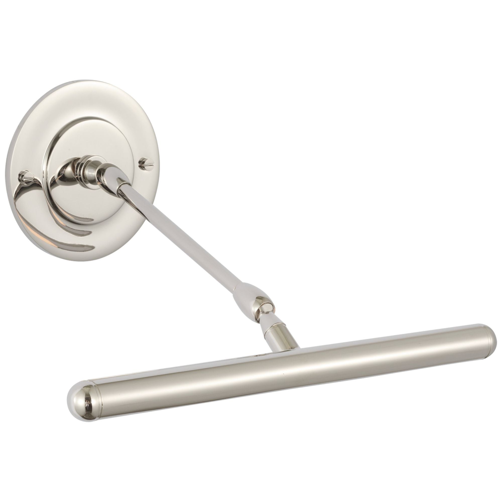 Amber Lewis Emery 12" Picture Light in Polished Nickel Wall Light W12" x H4.5" - 7"