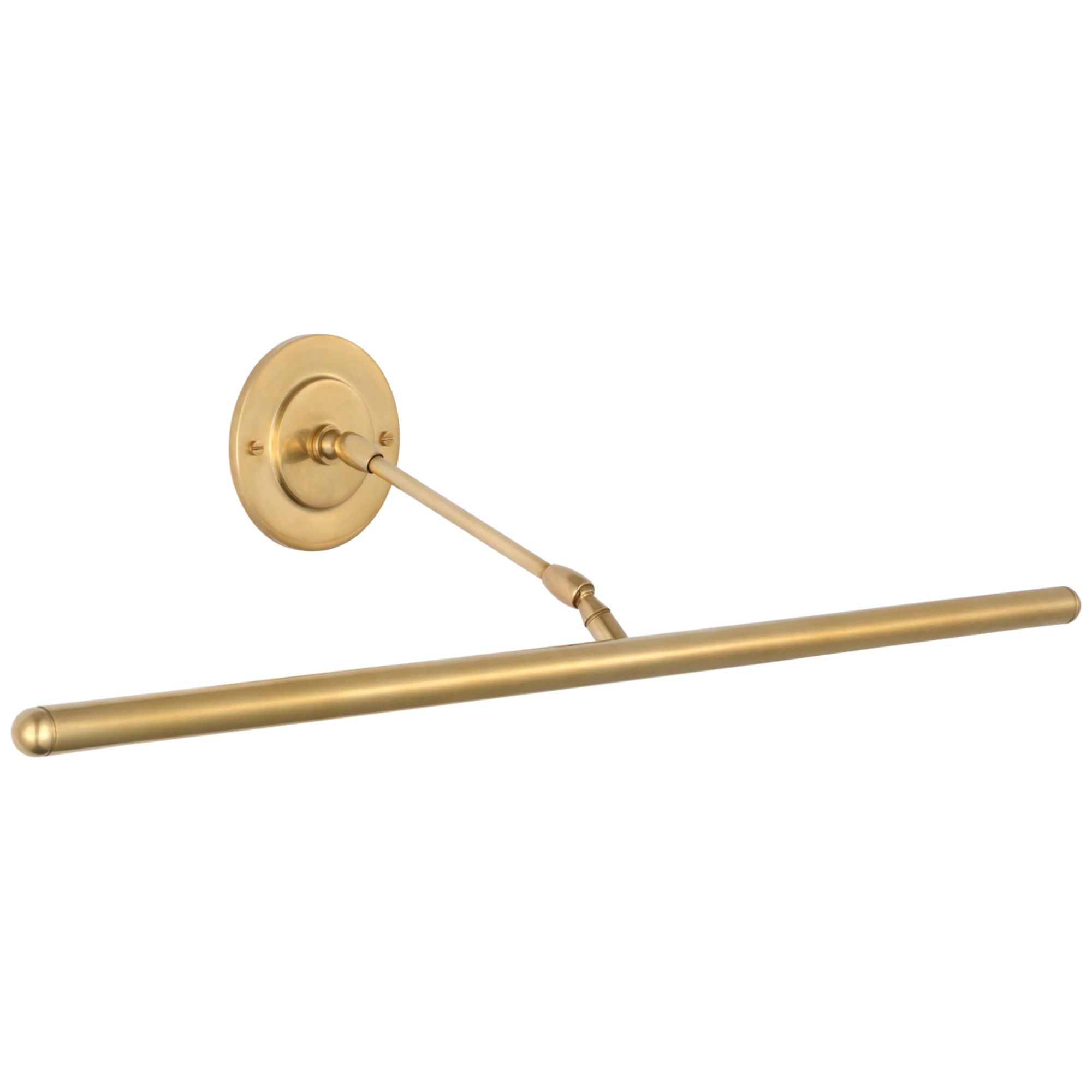 Amber Lewis Emery 30" Picture Light in Hand-Rubbed Antique Brass Wall Light W30" x H4.5" - 7"