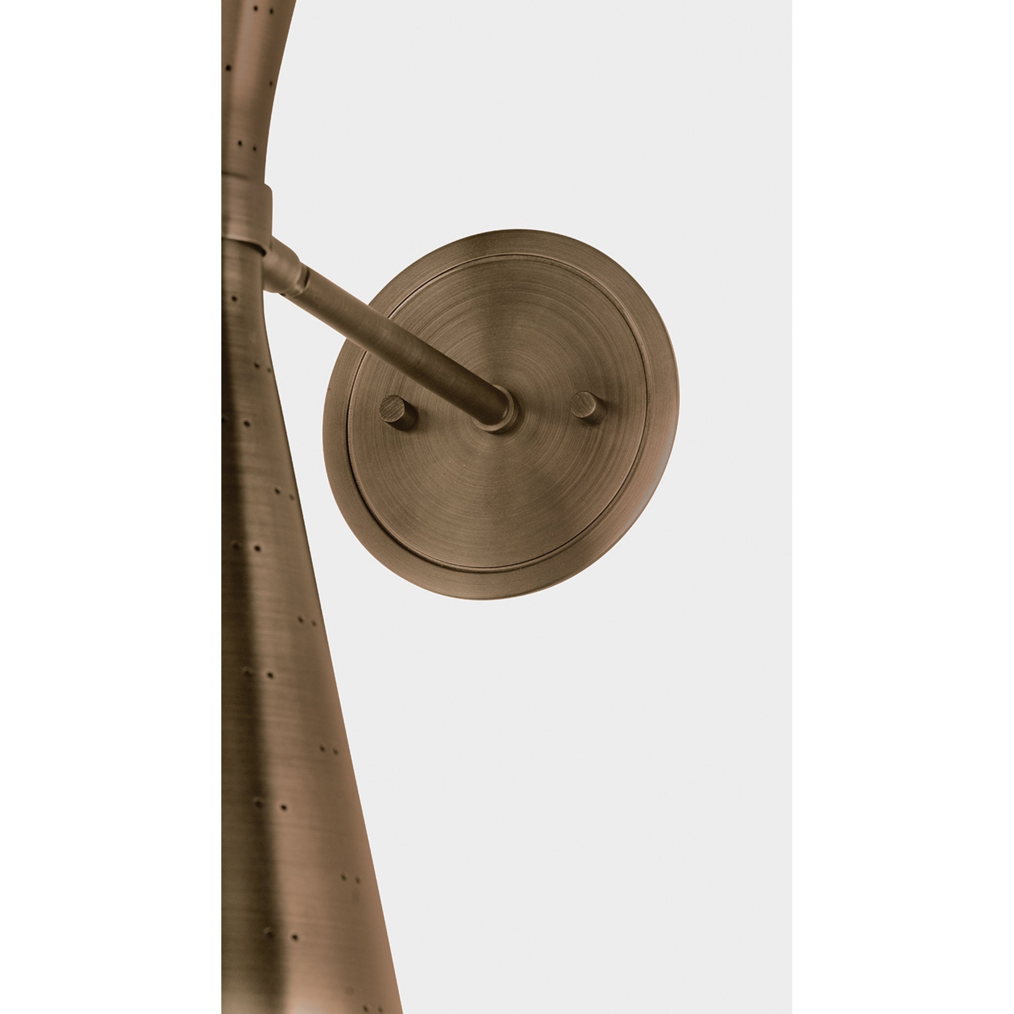 Allanton 2-Light Wall Sconce in Historic Bronze 5.25W x 17.5H
