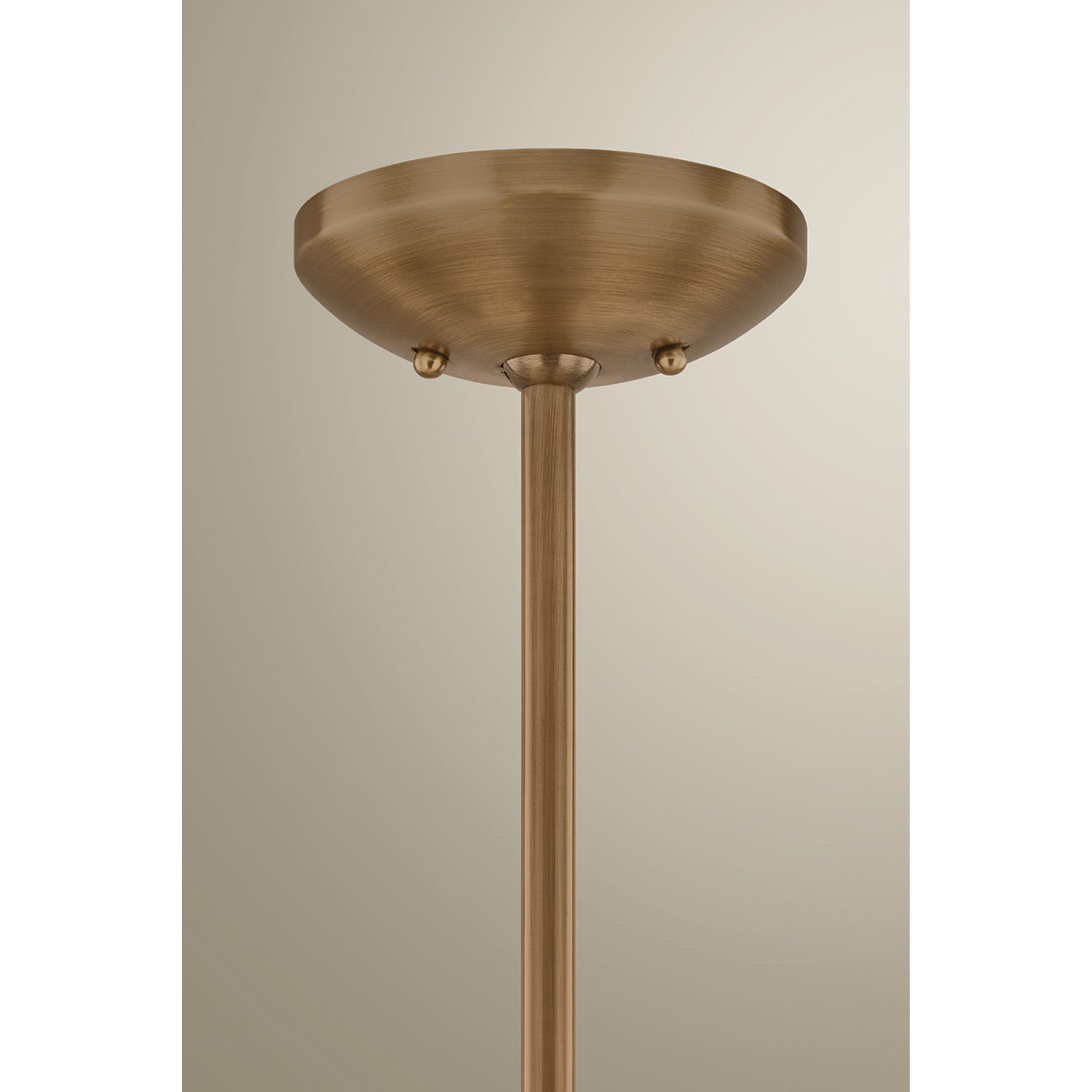 Alturas 9-Light Chandelier in Patina Brass 55W x 20.25H