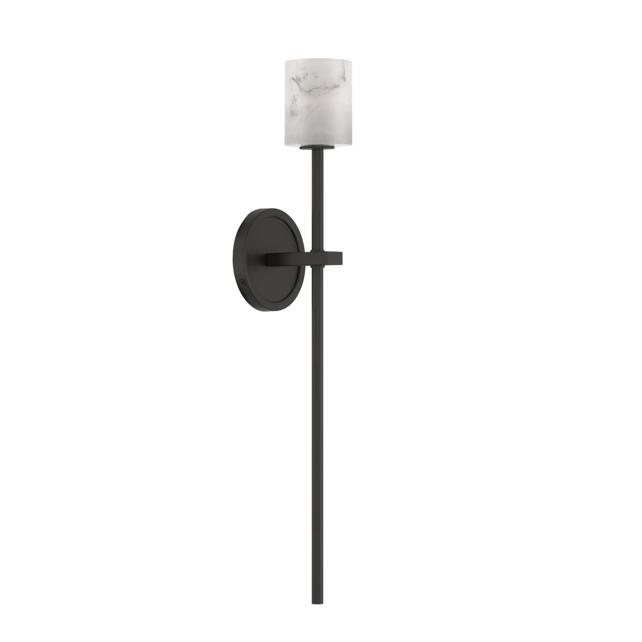 Aragon 4.5'' LED Matte Black Sconce Black 4.5"W x 10.75"H x 4.5"D
