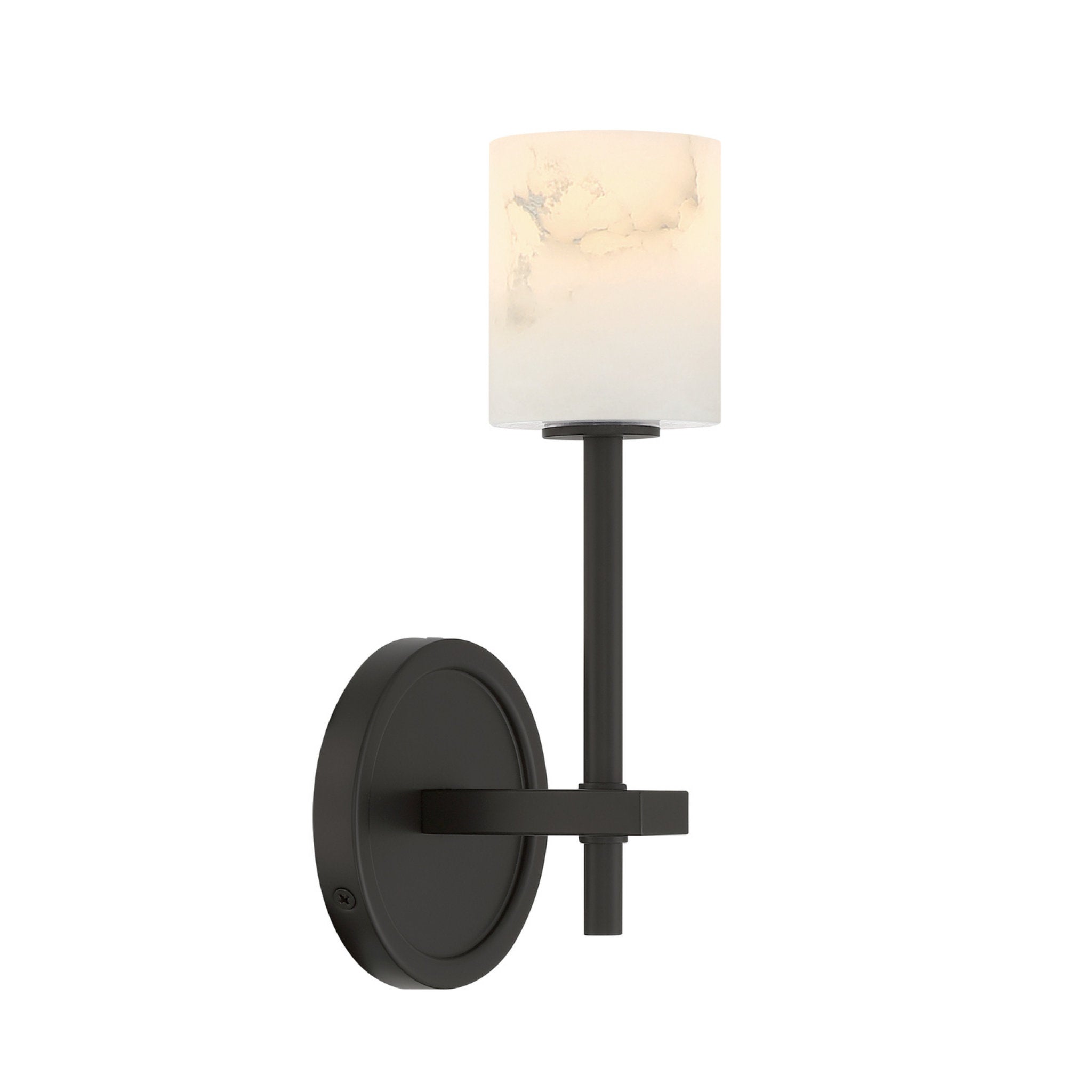 Aragon 4.5'' LED Matte Black Sconce Black 4.5"W x 10.75"H x 4.5"D