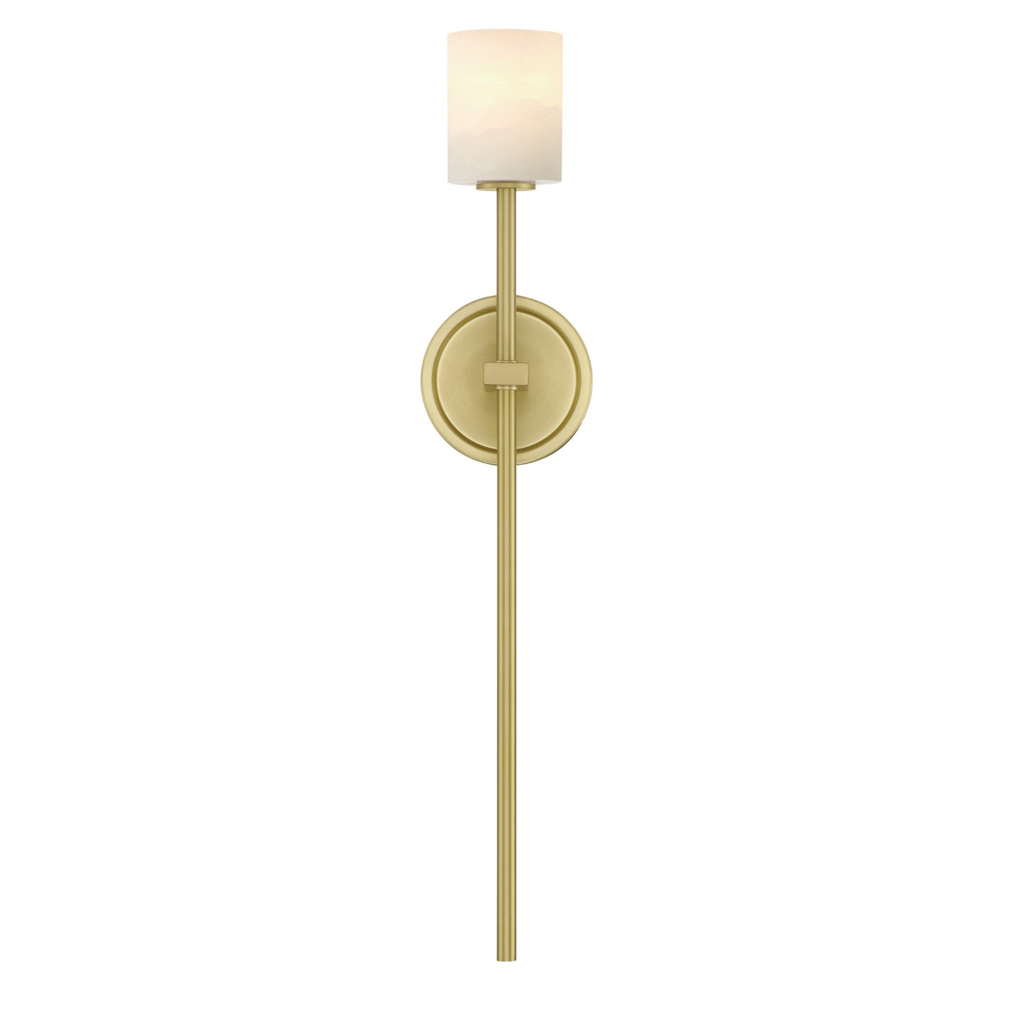 Aragon 4.5'' LED Soft Brass Sconce Gold 4.5"W x 10.75"H x 4.5"D