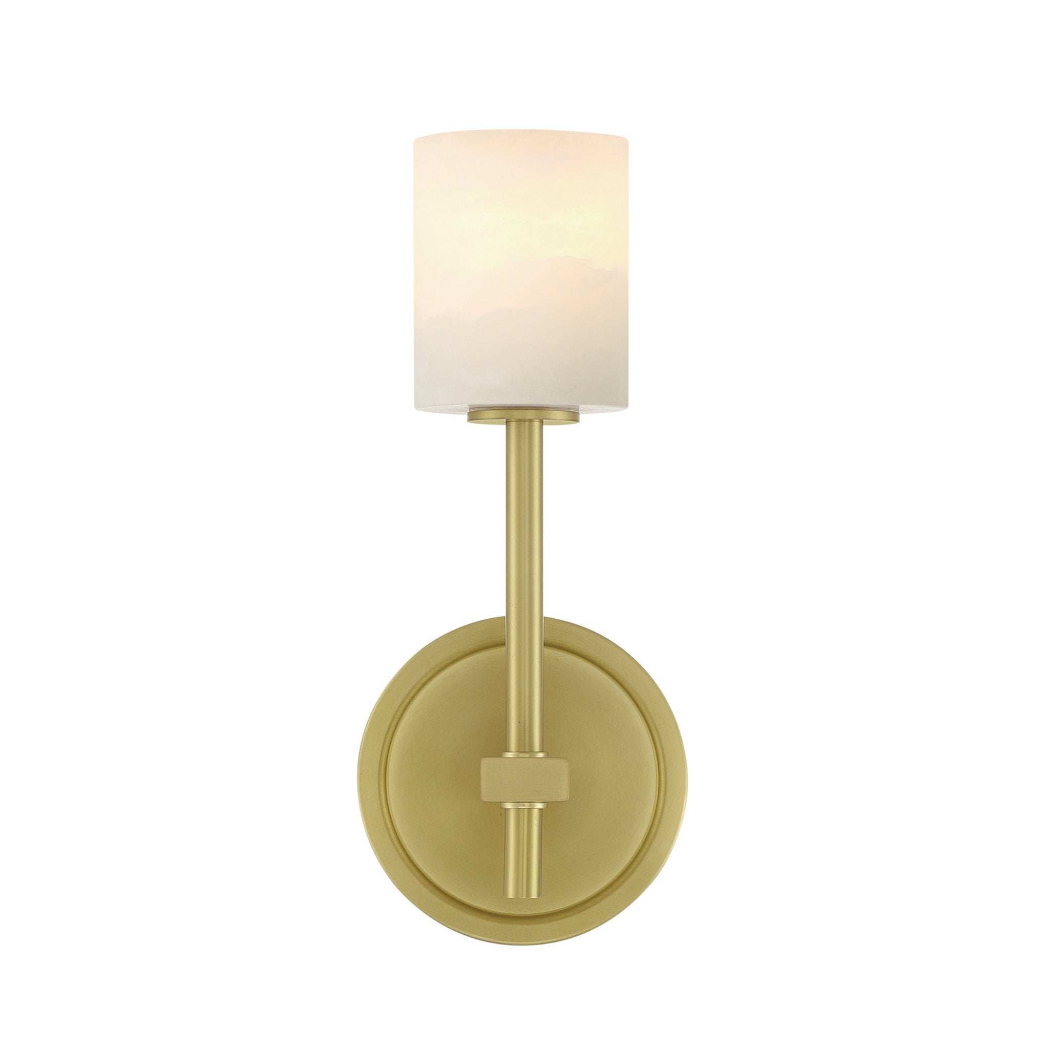 Aragon 4.5'' LED Soft Brass Sconce Gold 4.5"W x 10.75"H x 4.5"D