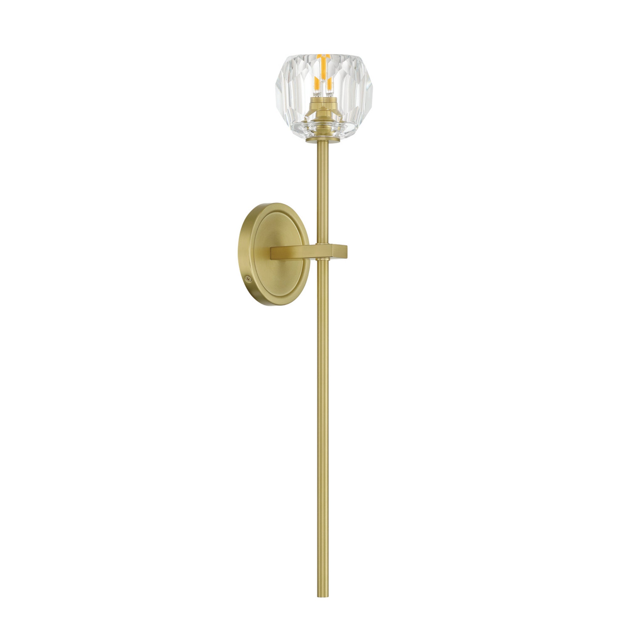 Aragon 4.5'' LED Soft Brass Sconce Gold 4.5"W x 10.75"H x 5"D