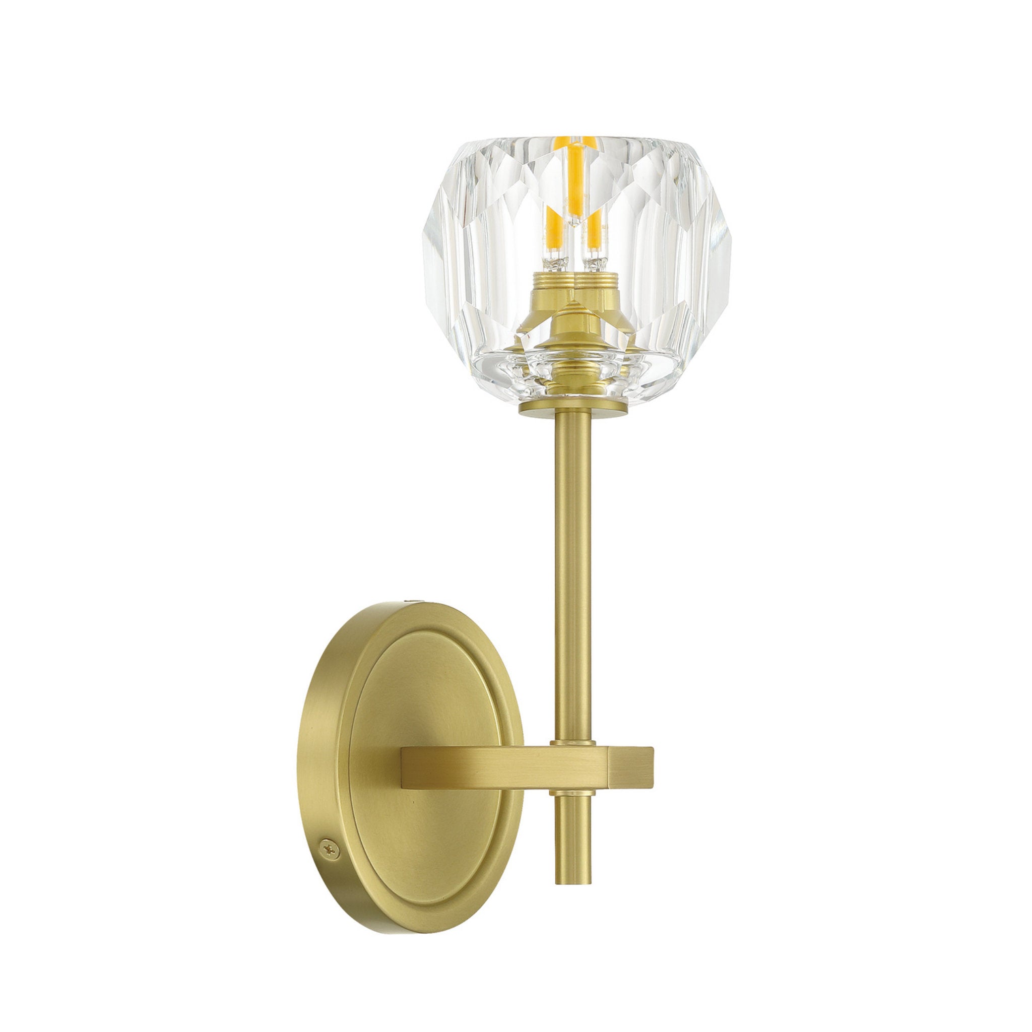 Aragon 4.5'' LED Soft Brass Sconce Gold 4.5"W x 10.75"H x 5"D
