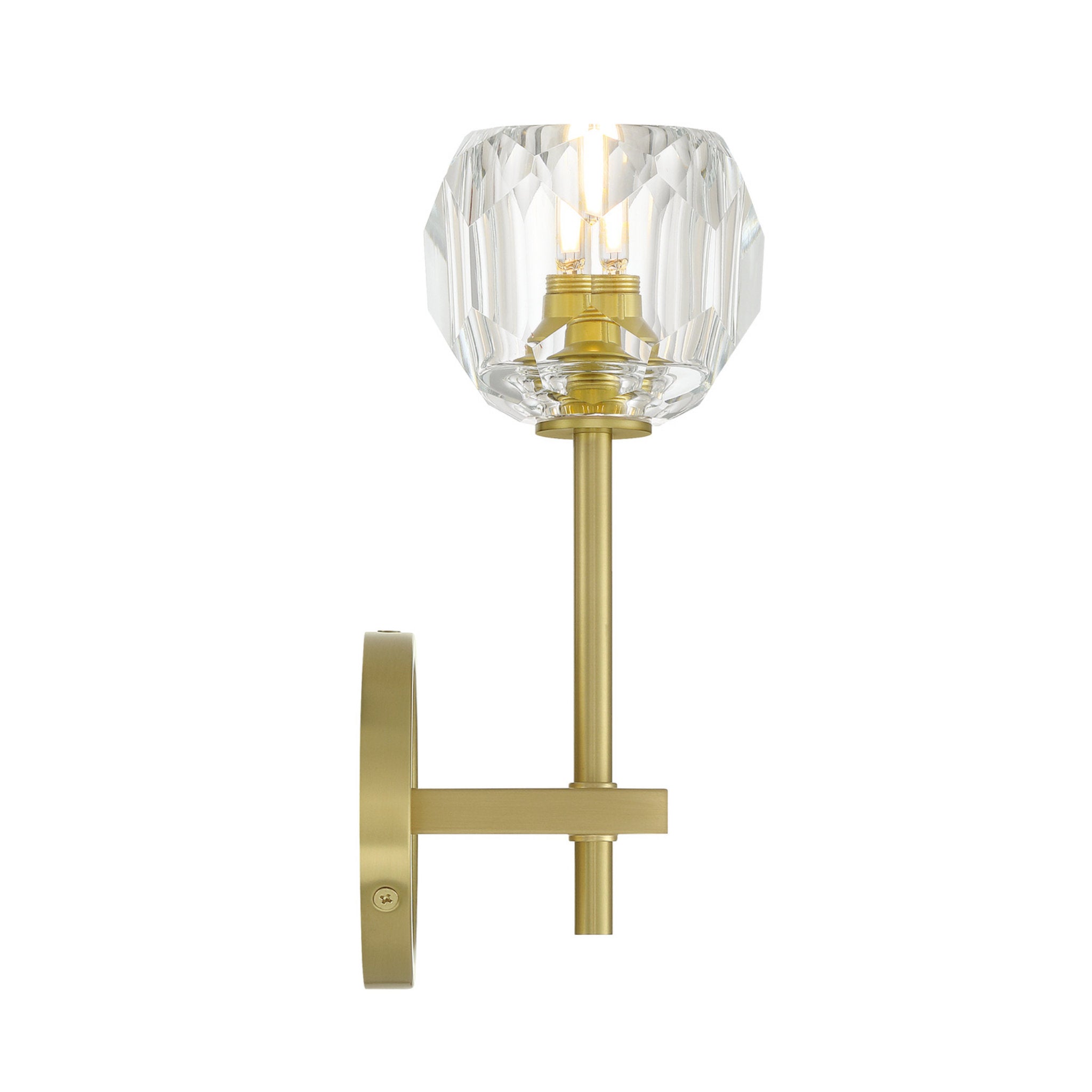 Aragon 4.5'' LED Soft Brass Sconce Gold 4.5"W x 10.75"H x 5"D