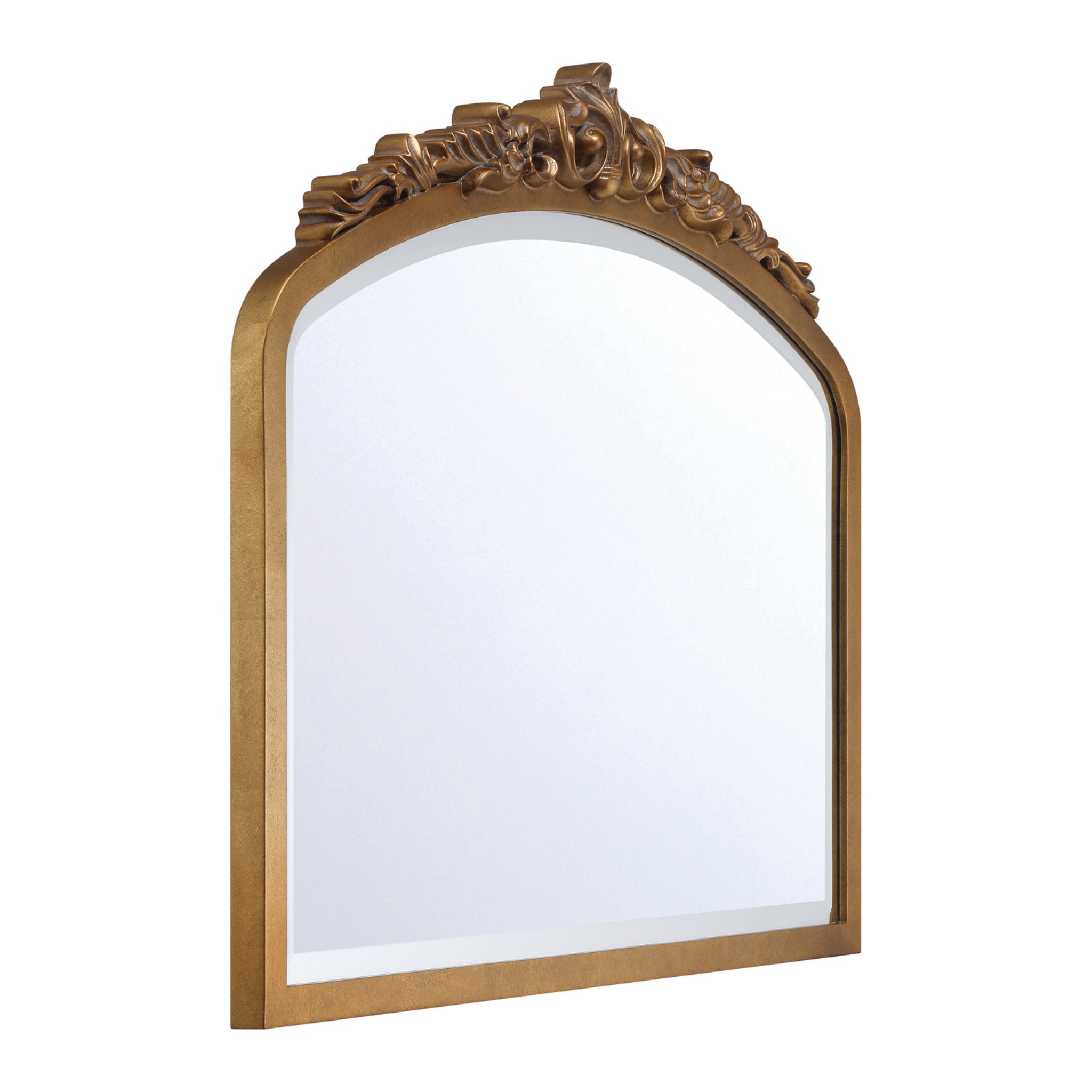Arden 40'' Burnished Brass Mirror Gold 40"W x 31"H x 2.25"D