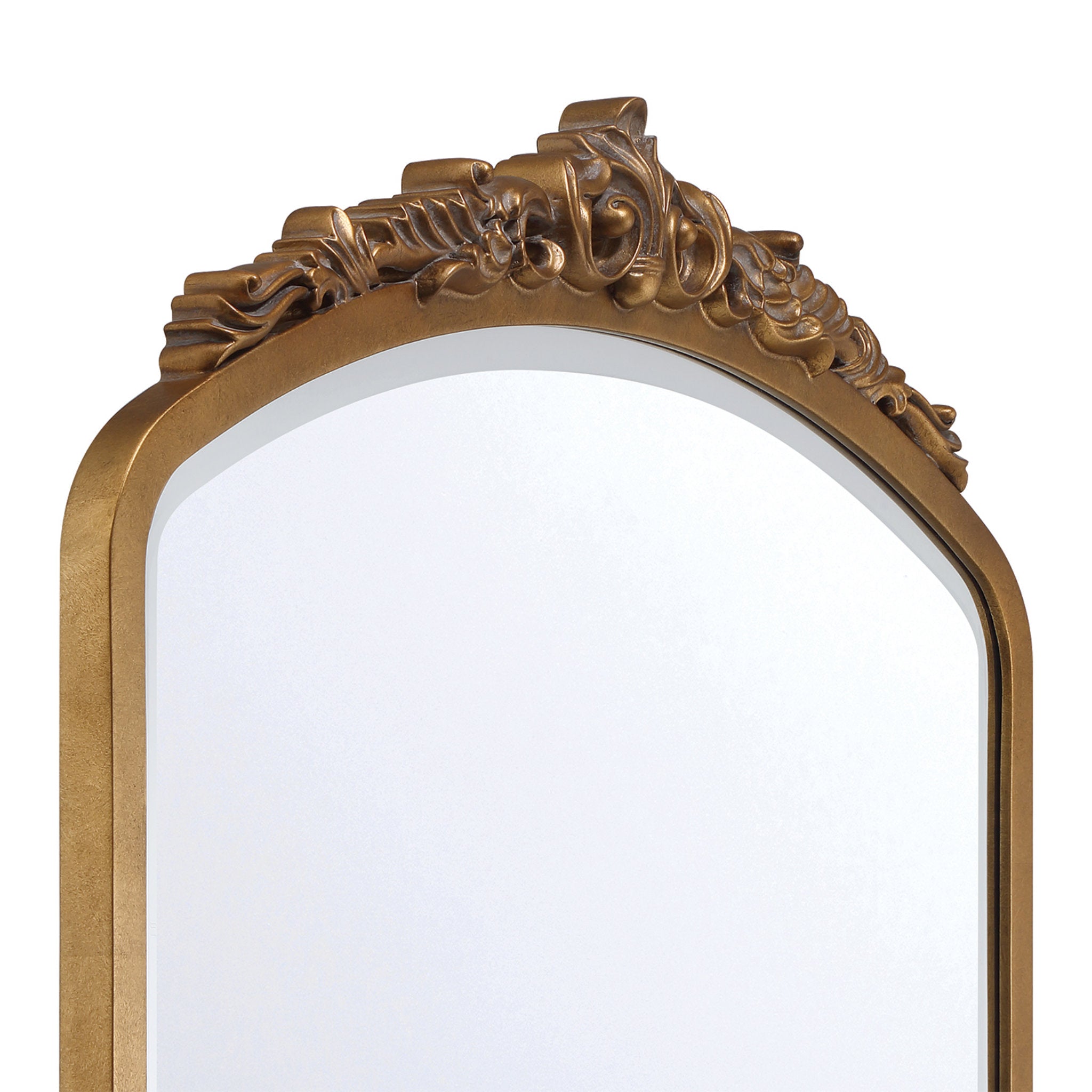 Arden 40'' Burnished Brass Mirror Gold 40"W x 31"H x 2.25"D