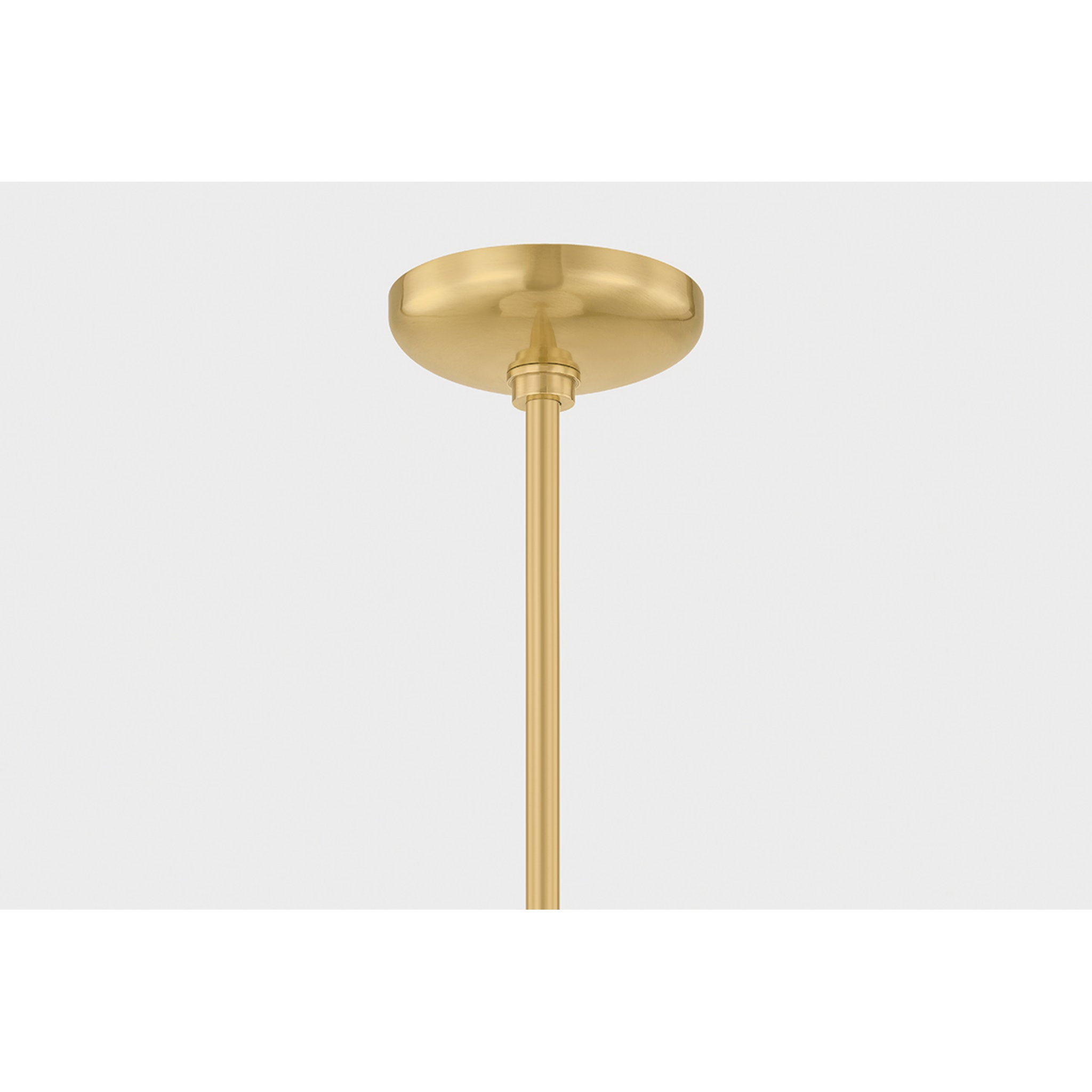 Auburndale 1-Light Pendant in Aged Brass 18.25W x 11.25H