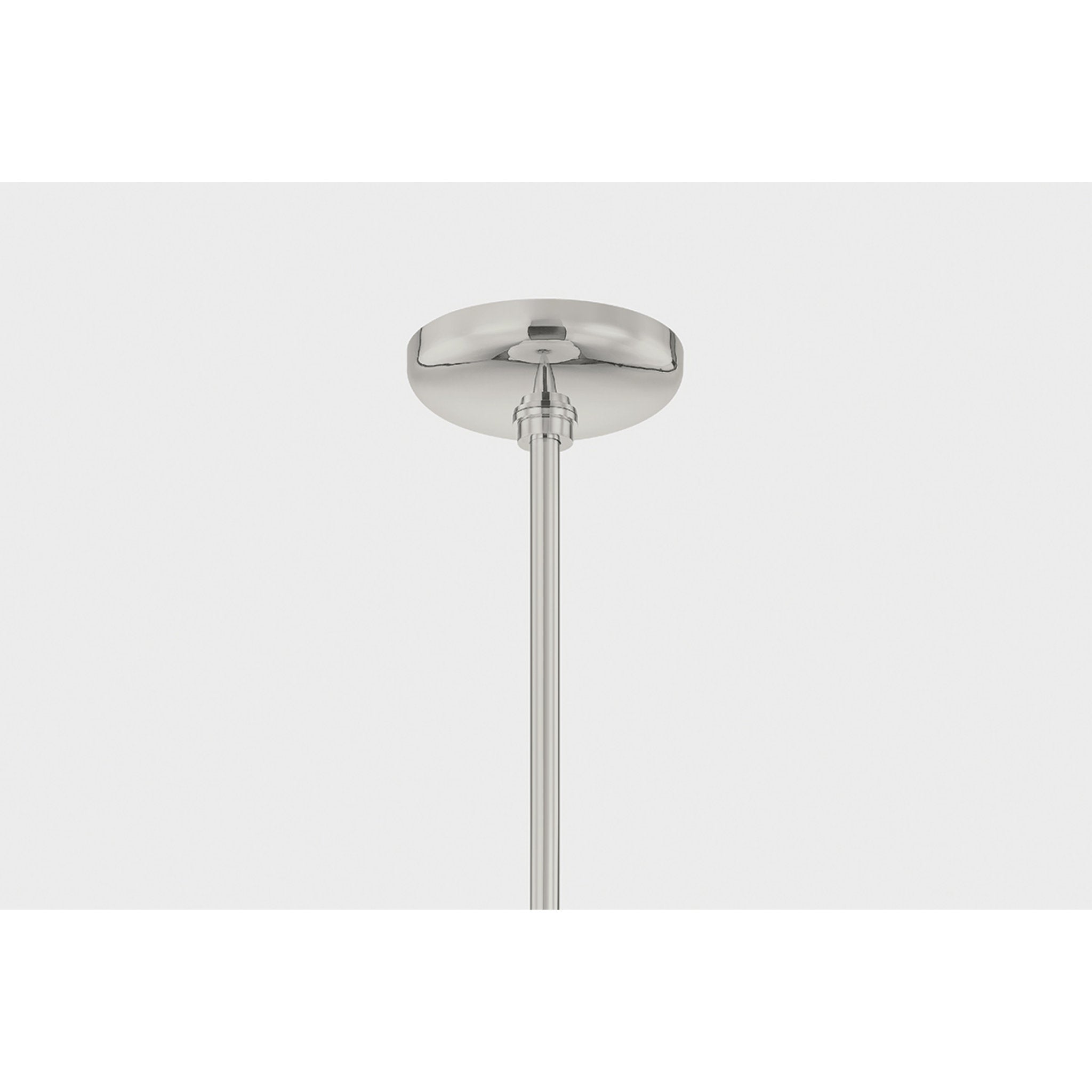 Auburndale 1-Light Pendant in Polished Nickel 18.25W x 11.25H