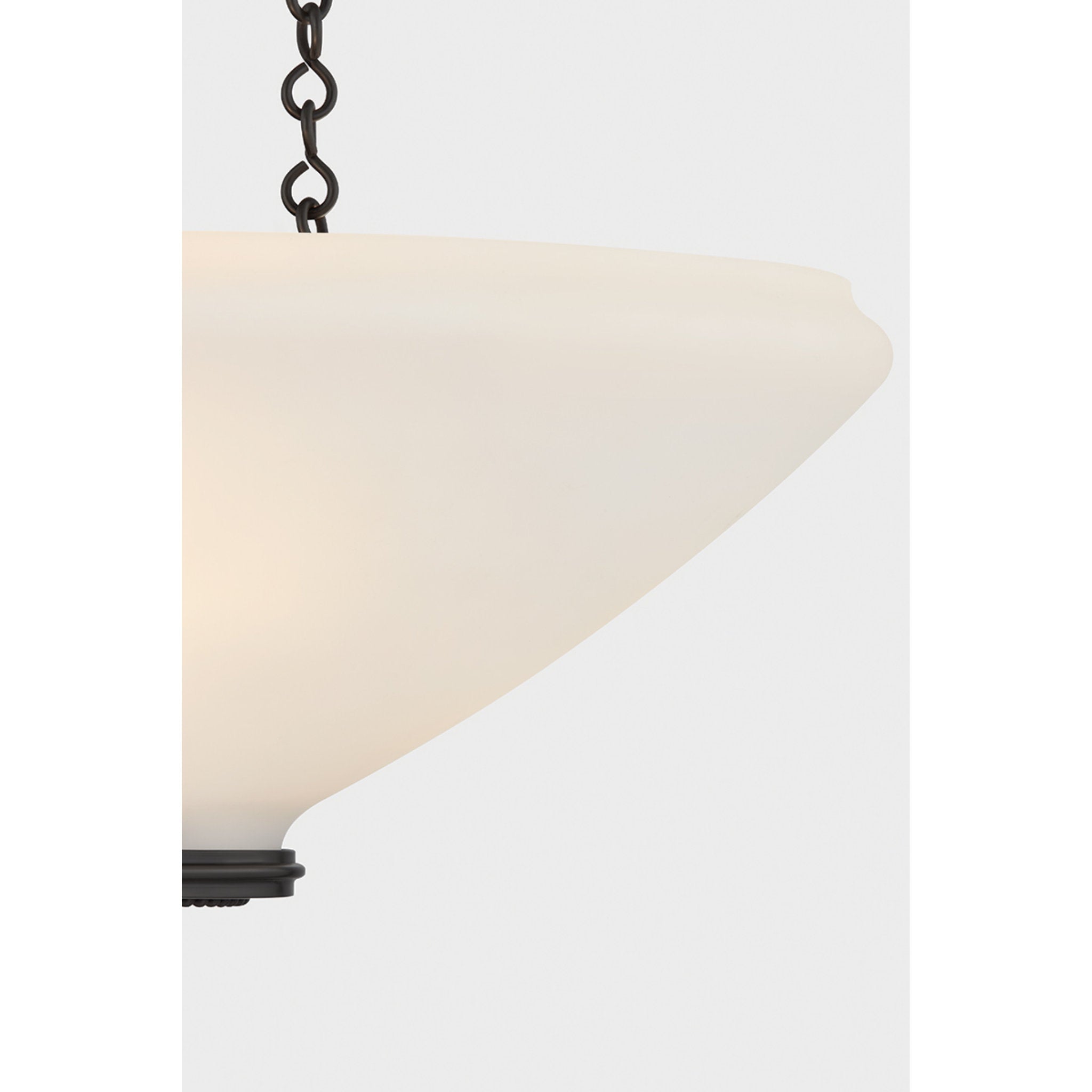 Awosting 3-Light Pendant in Distressed Bronze 17W x 6.25H
