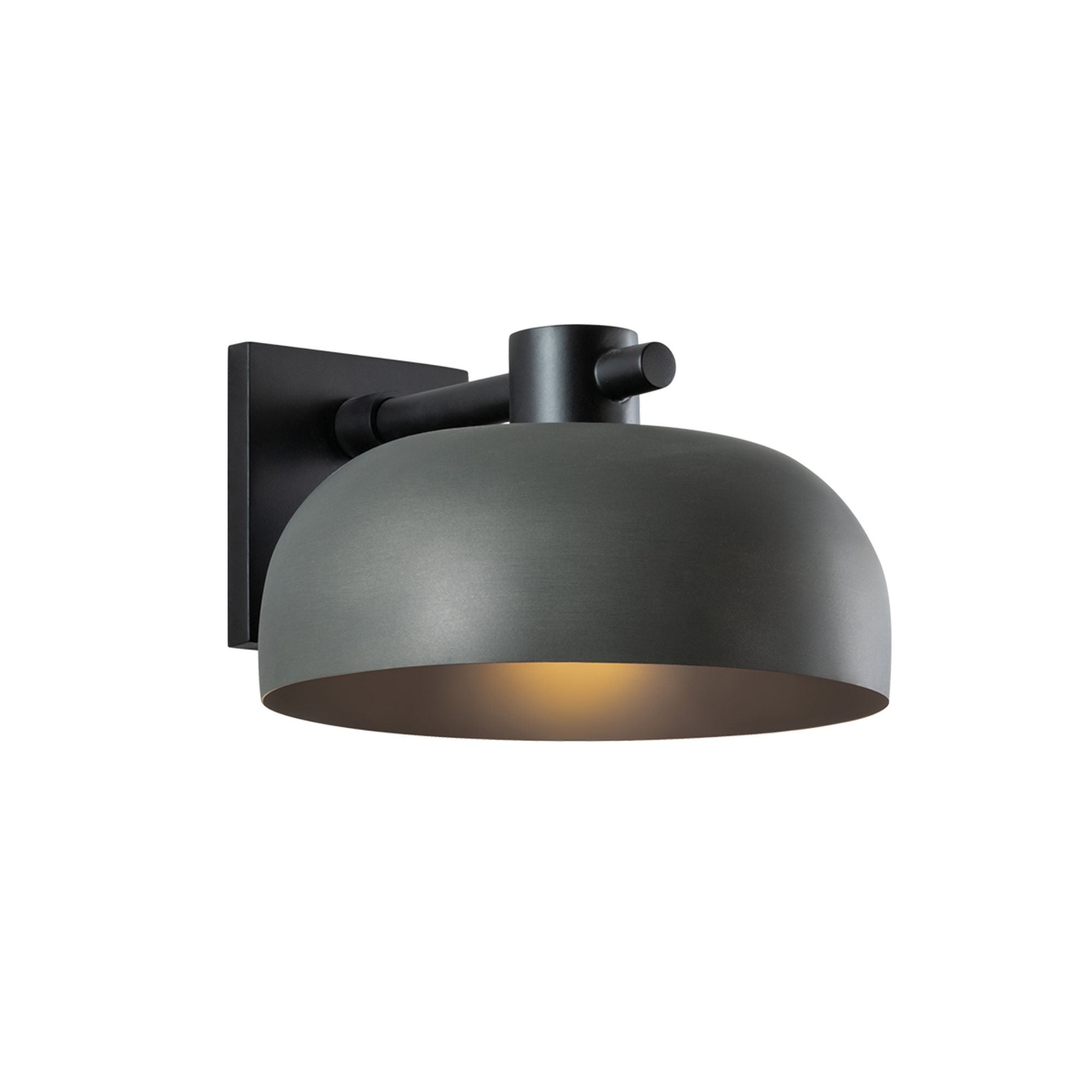 Gomez 1-Light Wall Sconce in Soft Black 9.5W x 6H