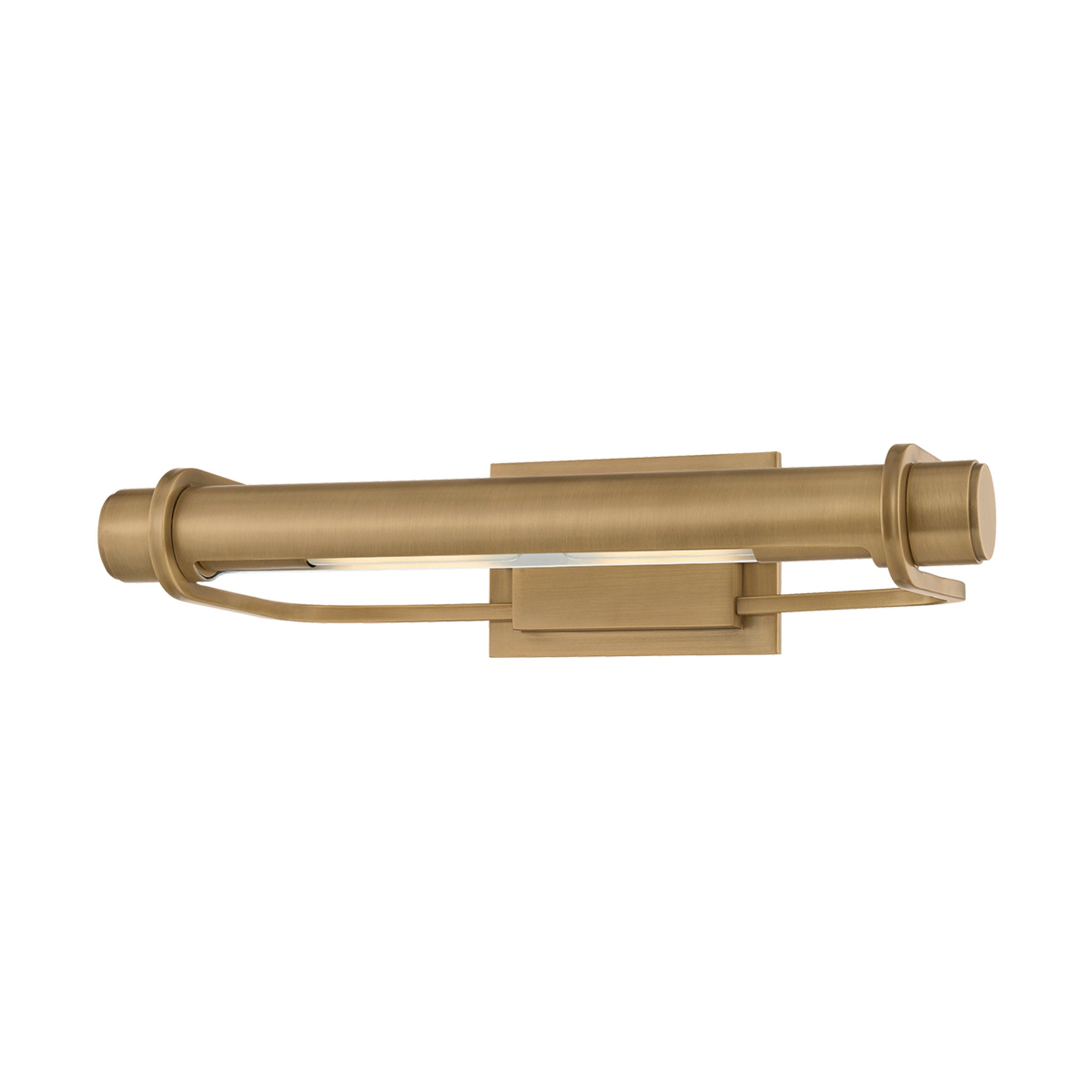 Caspian 2-Light Picture Light in Patina Brass 7.75L x 18.25W x 4.25H