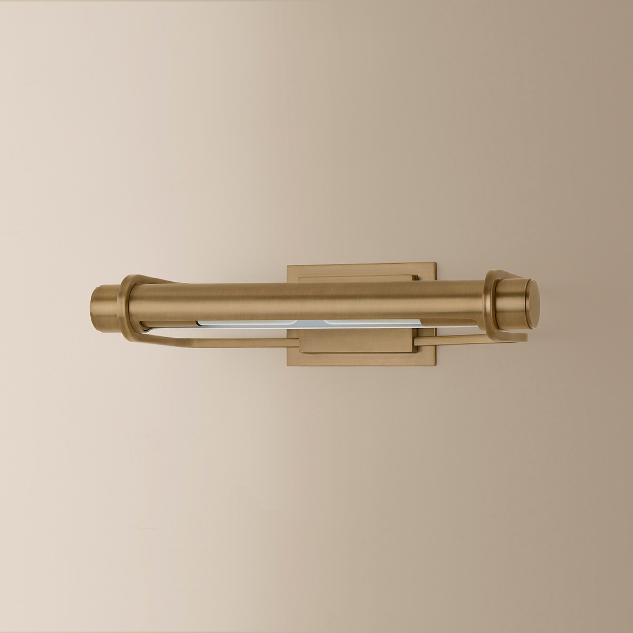 Caspian 2-Light Picture Light in Patina Brass 7.75L x 18.25W x 4.25H