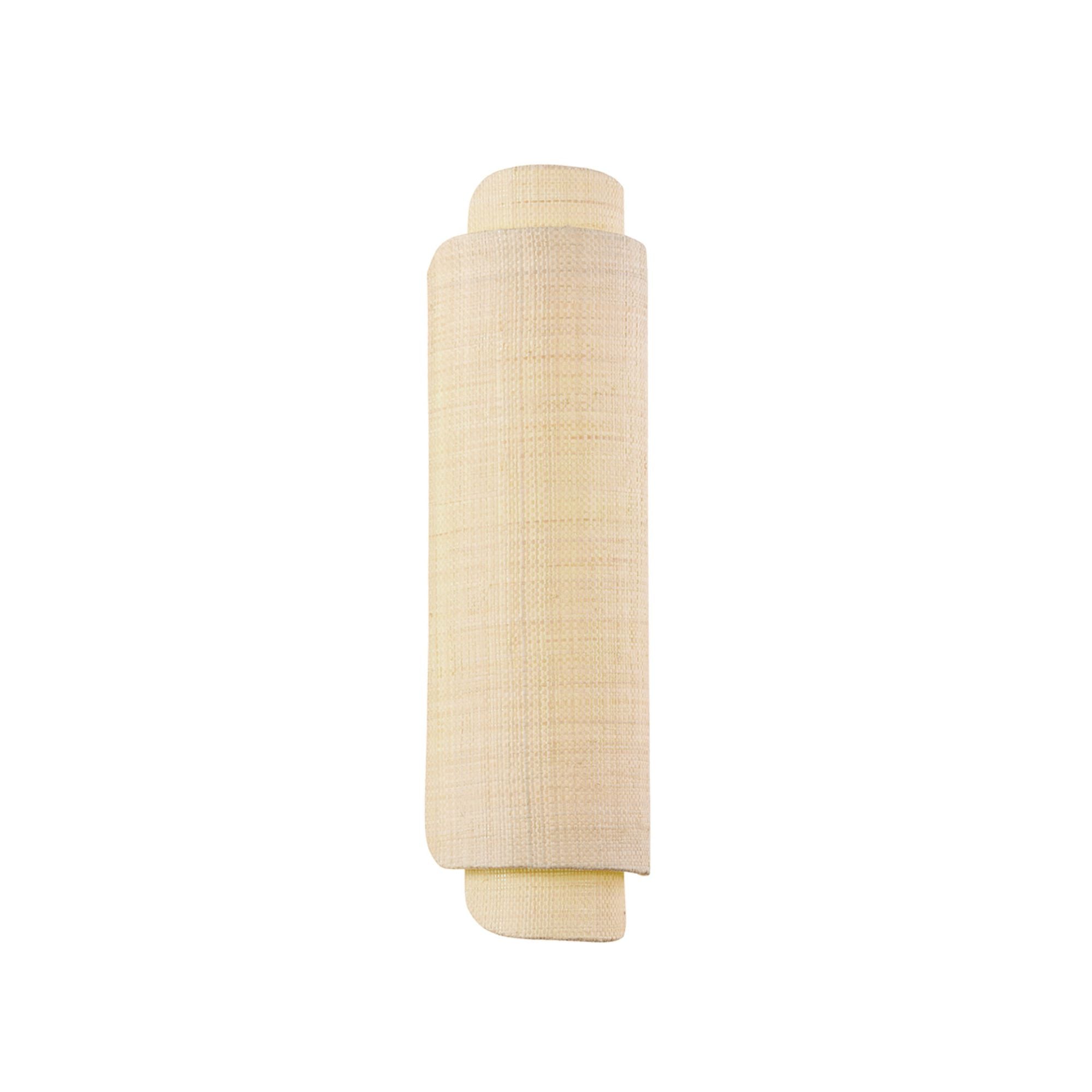Seldon 1-Light Wall Sconce in Vintage Gold Leaf 6W x 19.5H