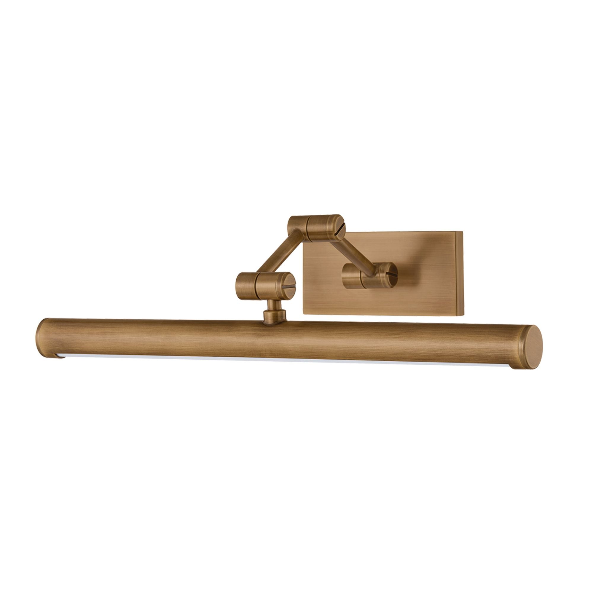 Isaac 1-Light Picture Light in Patina Brass 16W x 3.25H