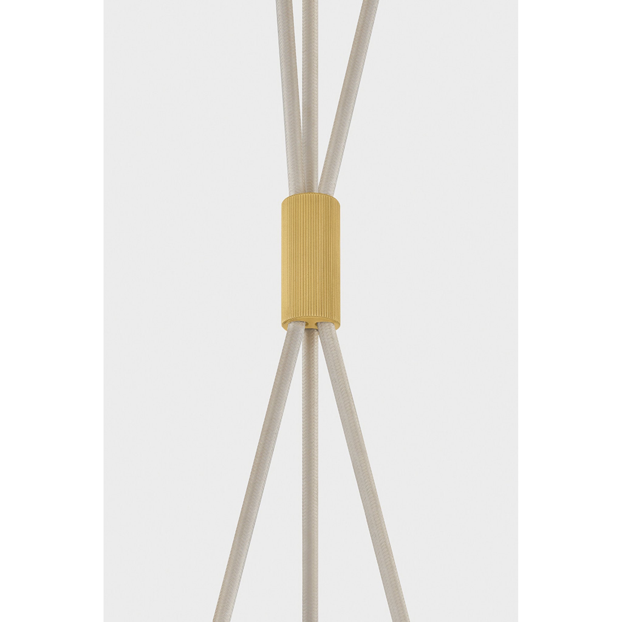 Baudette 1-Light Pendant in Aged Brass 18W x 13.5H