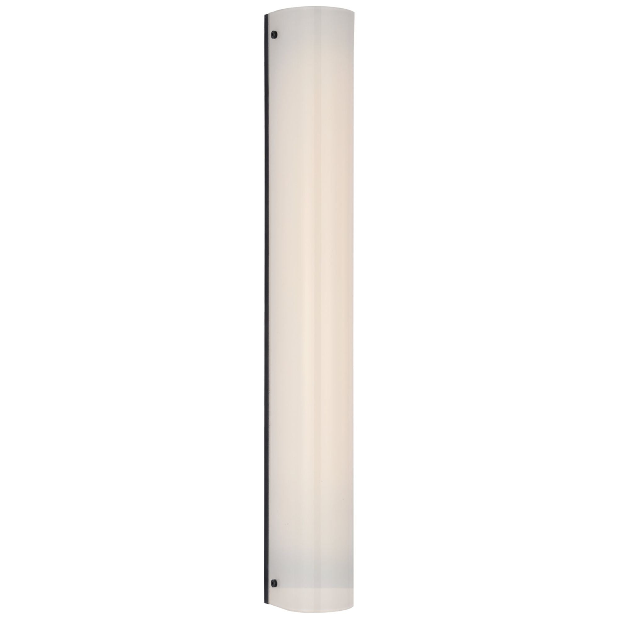 Barbara Barry Penhold 24" Bath Light in Bronze with White Glass Wall Light W3.25" x H24"