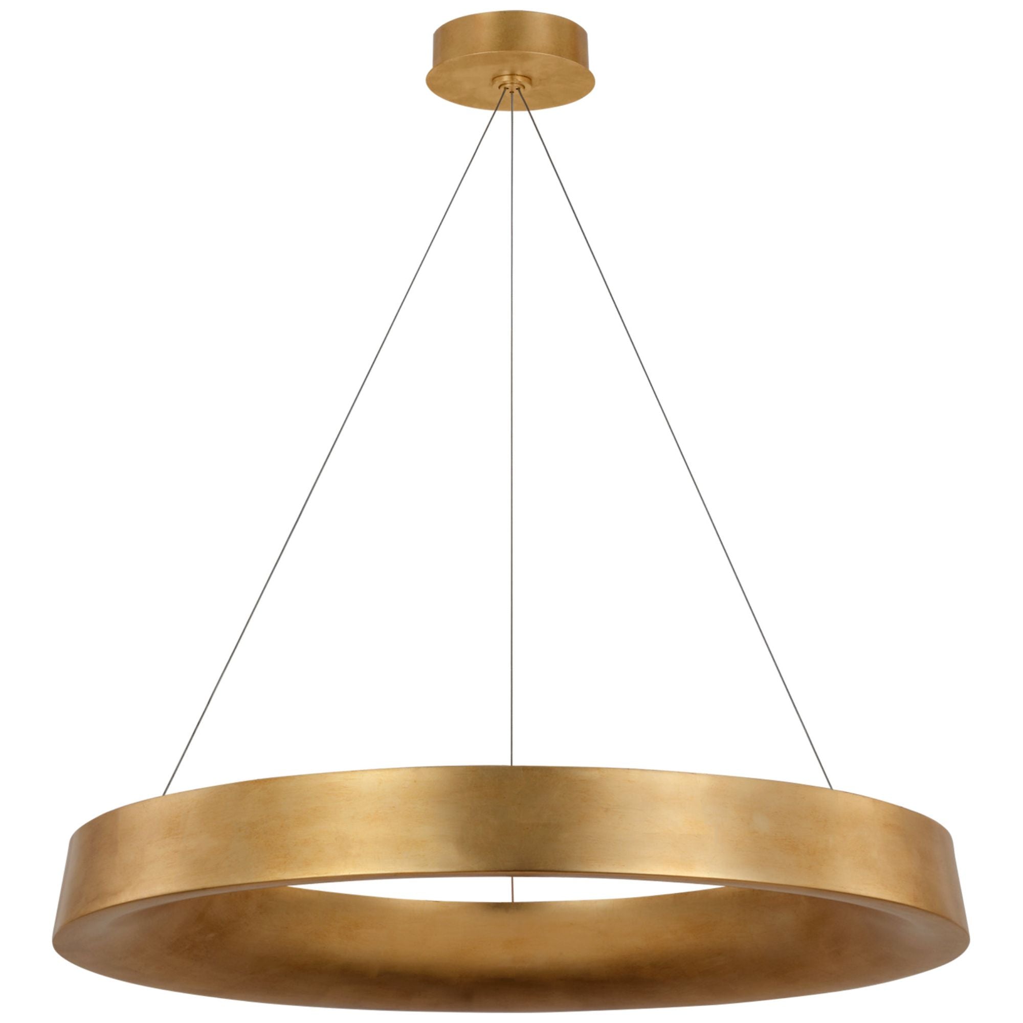 Barbara Barry Neptune 36" Uplight Ring Chandelier in Gild Ceiling Light W36"