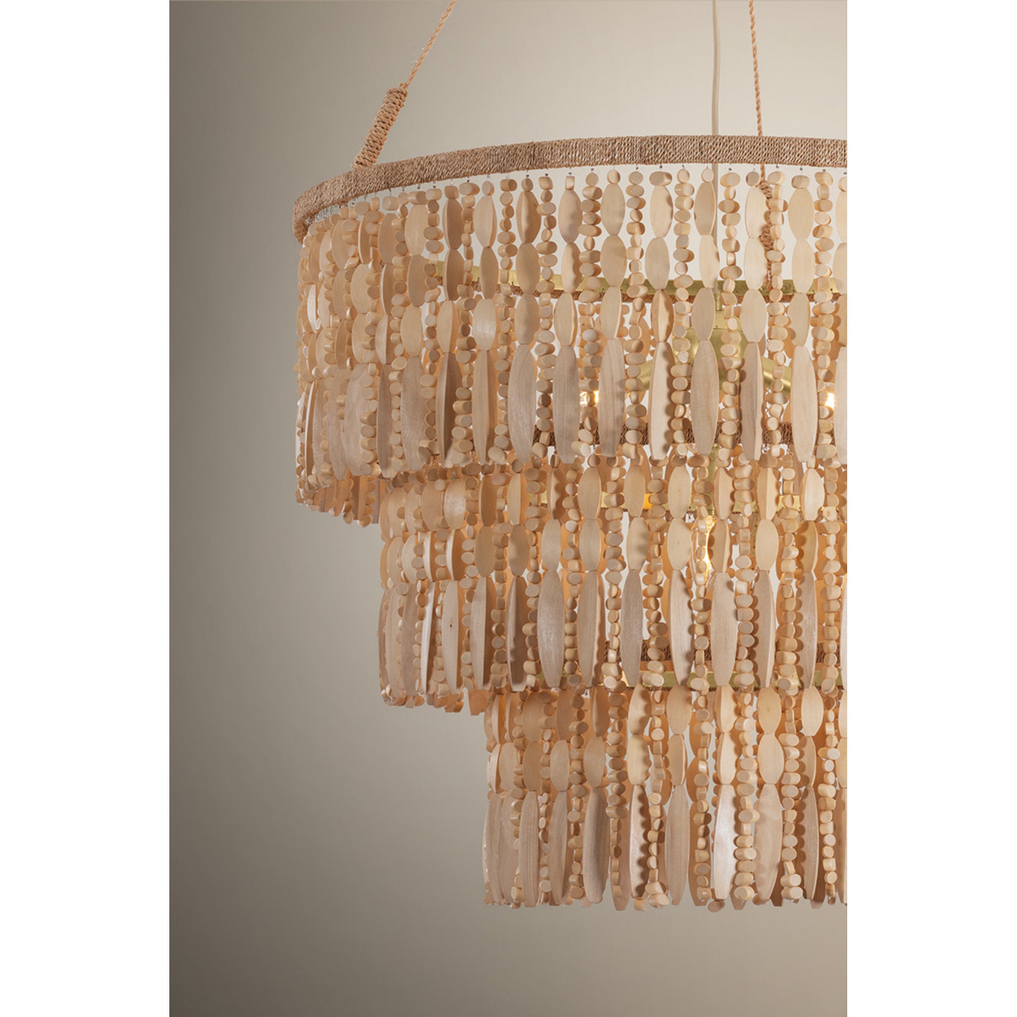Ben 4-Light Pendant in Vintage Gold Leaf 31.5W x 25.75H