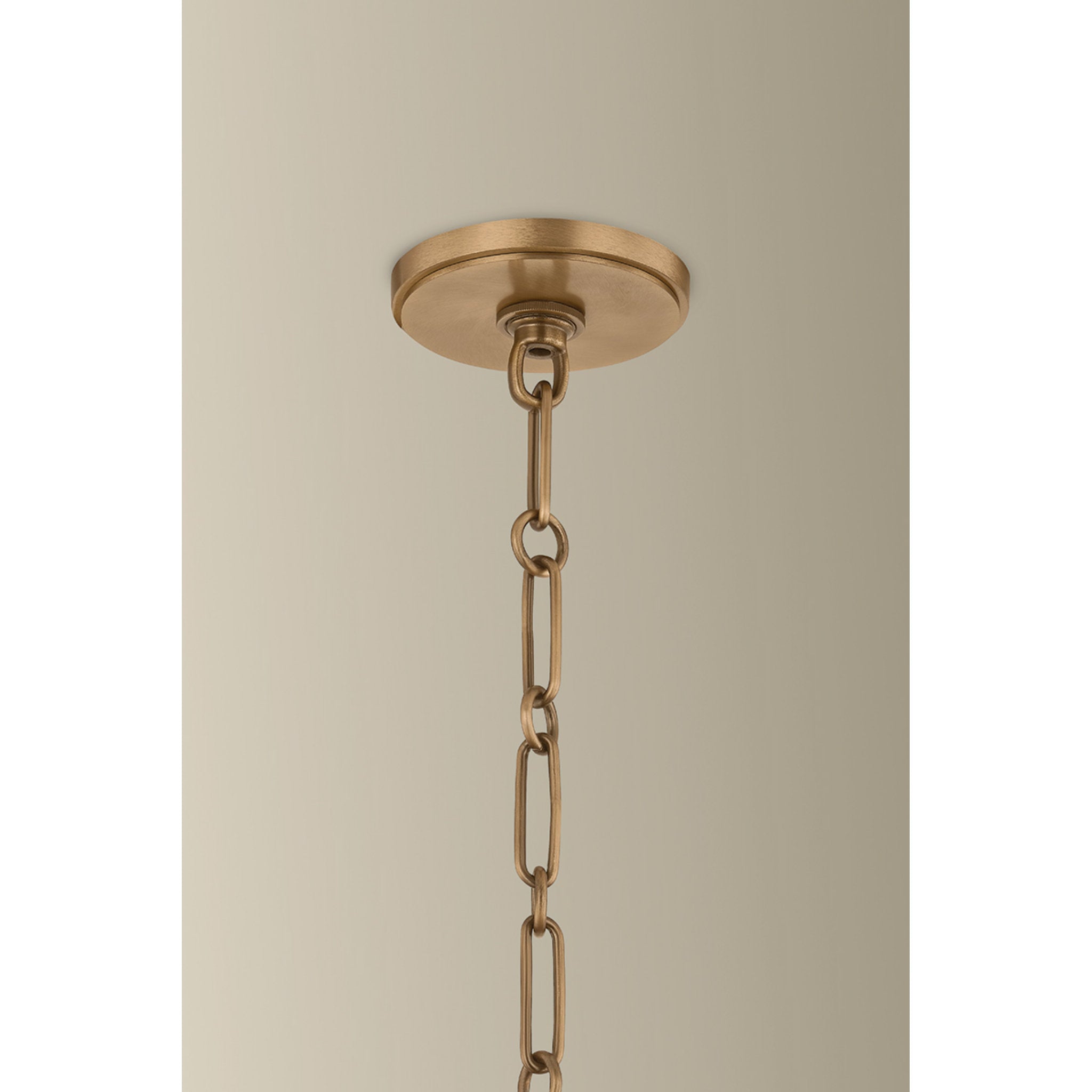 Cahill 1-Light Lantern in Patina Brass 30W x 23H