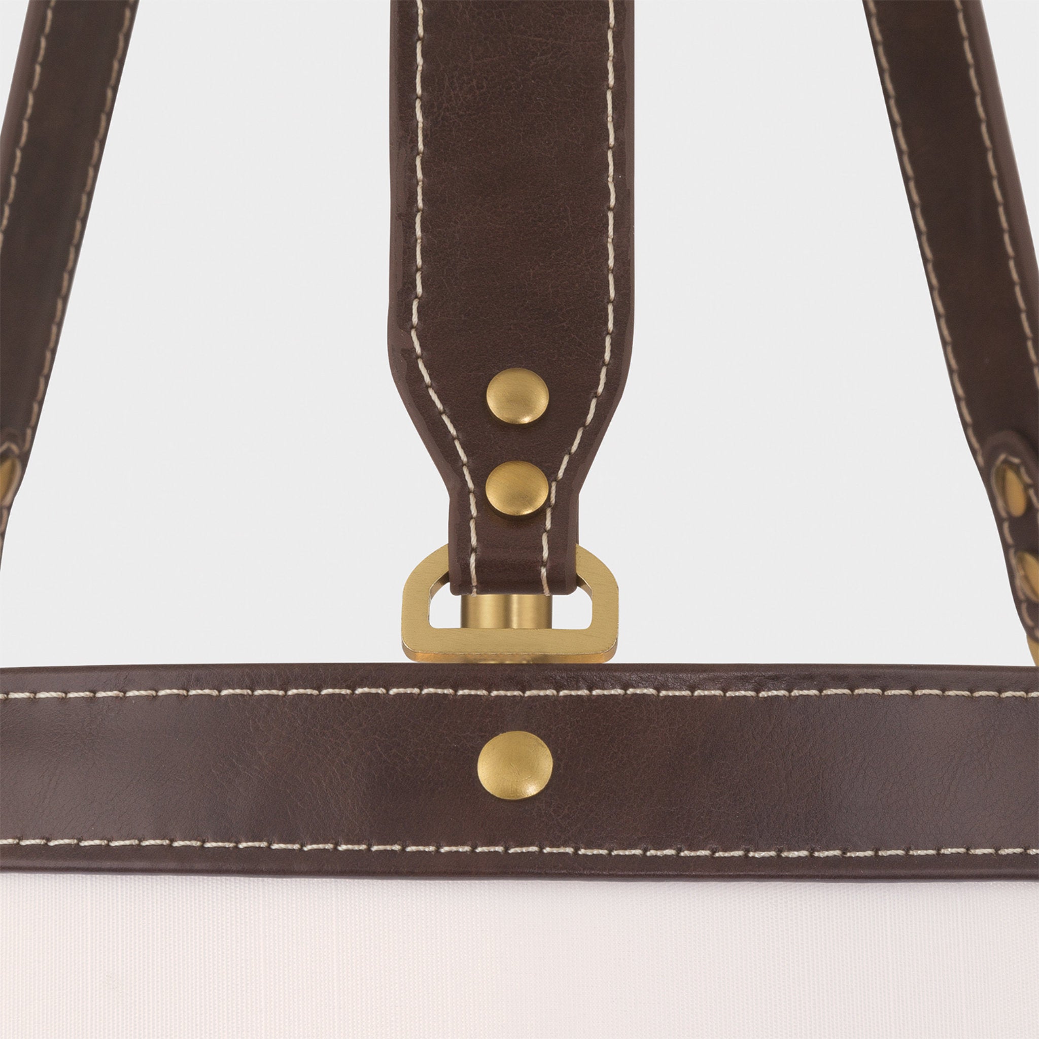 Libby Langdon Callahan 18'' Luxe Gold Pendant Brown 18"W x 34.25"H x 18"D