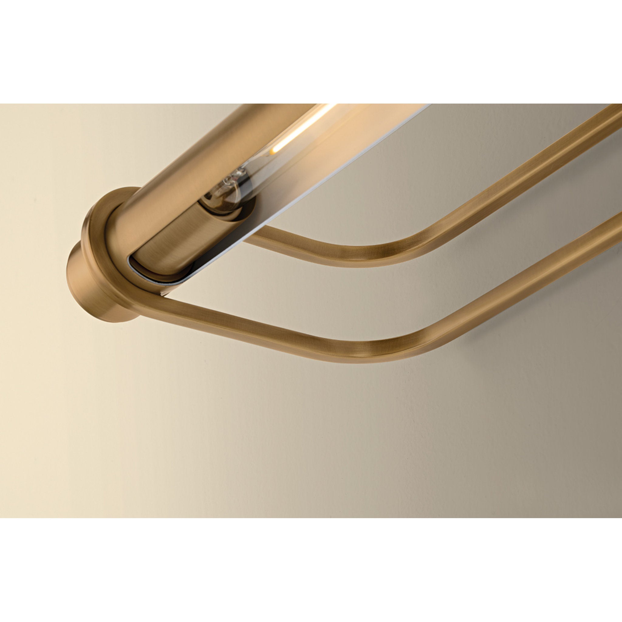 Caspian 2-Light Picture Light in Patina Brass 7.75L x 18.25W x 4.25H