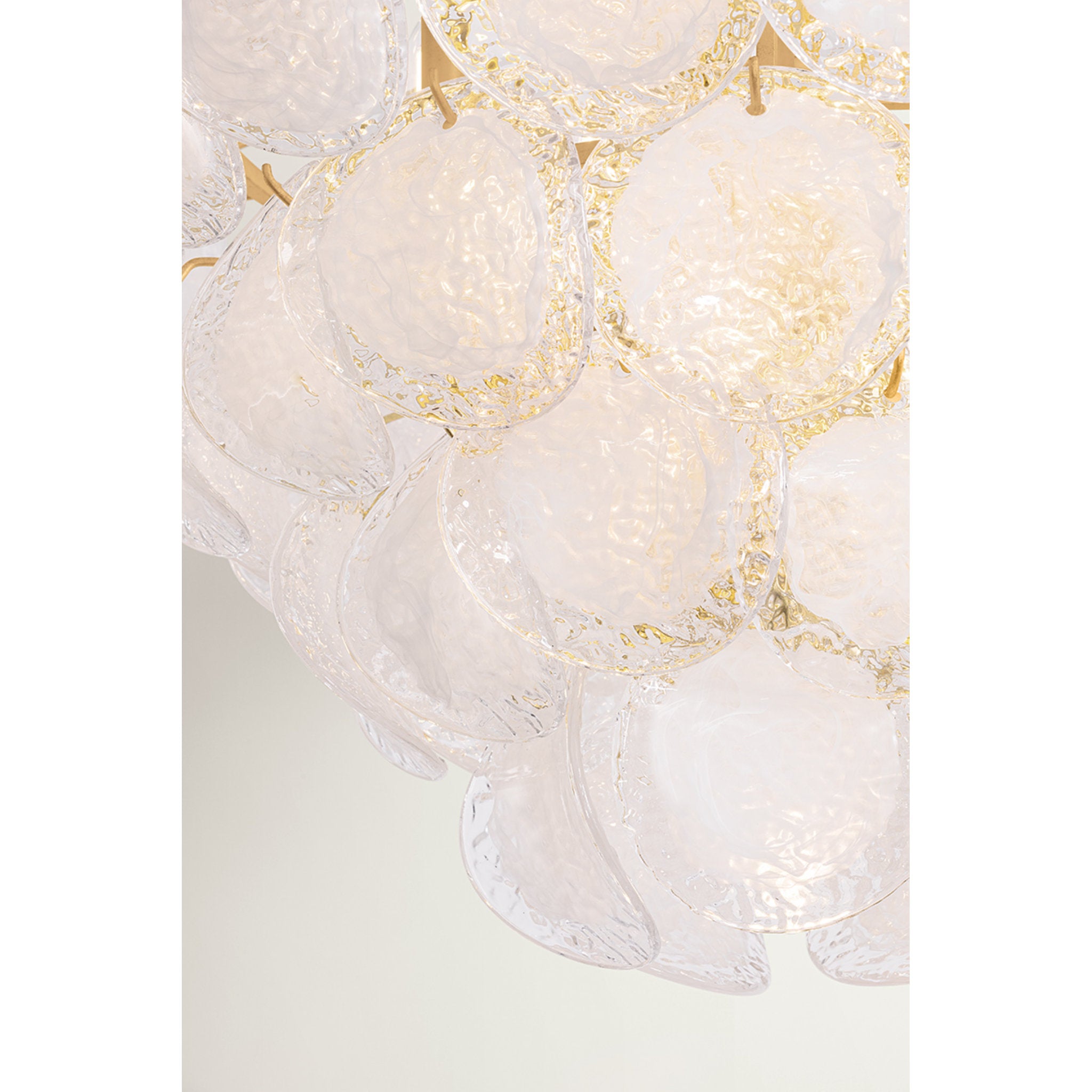 Cedar Hill 17-Light Chandelier in Vintage Gold Leaf 47.25W x 24.25H