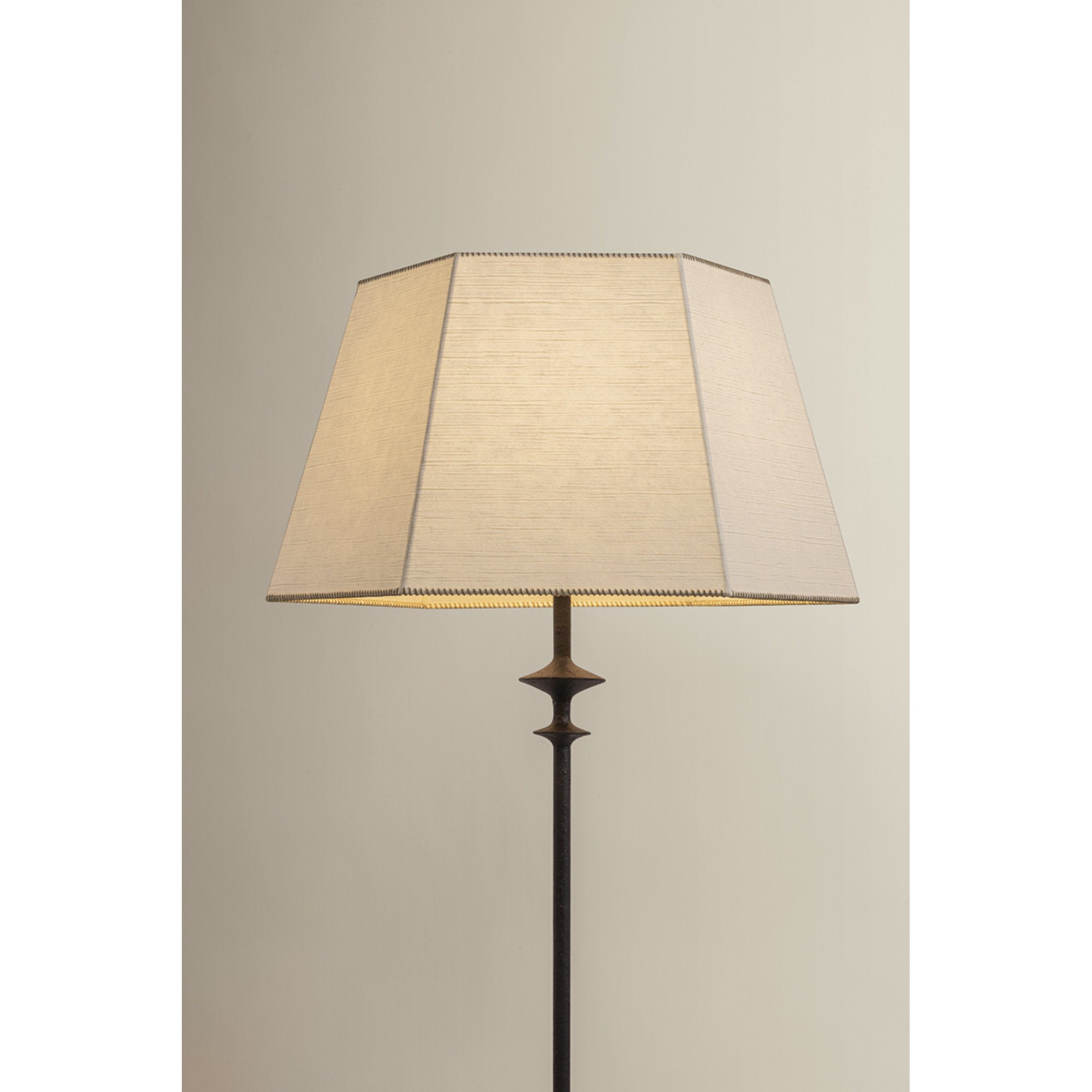 Celmins 1-Light Floor Lamp in Black Iron by Augusta Hoffman 22W x 64H