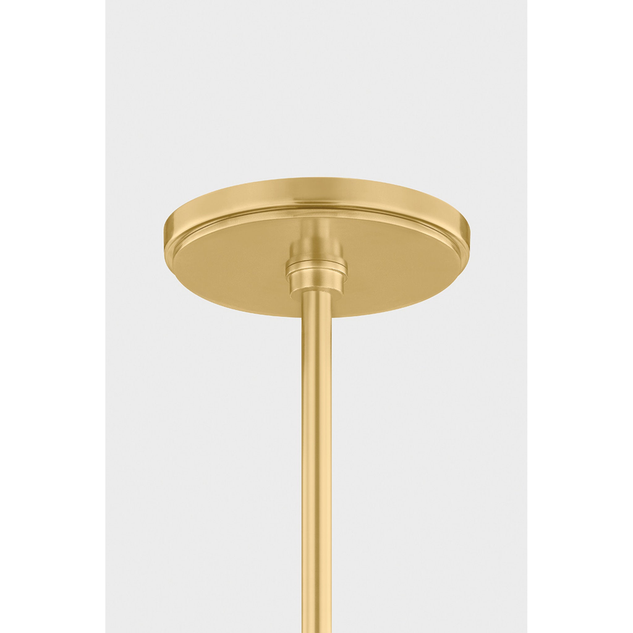 Chatton 1-Light Pendant in Aged Brass 16.5W x 21.5H