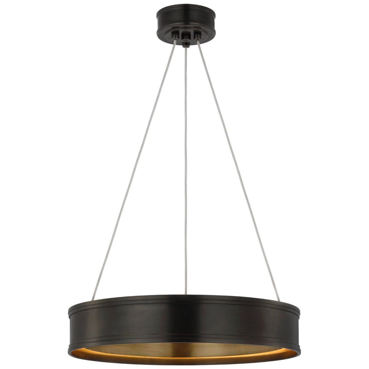 Chapman & Myers Connery 18" Ring Chandelier in Bronze W18"