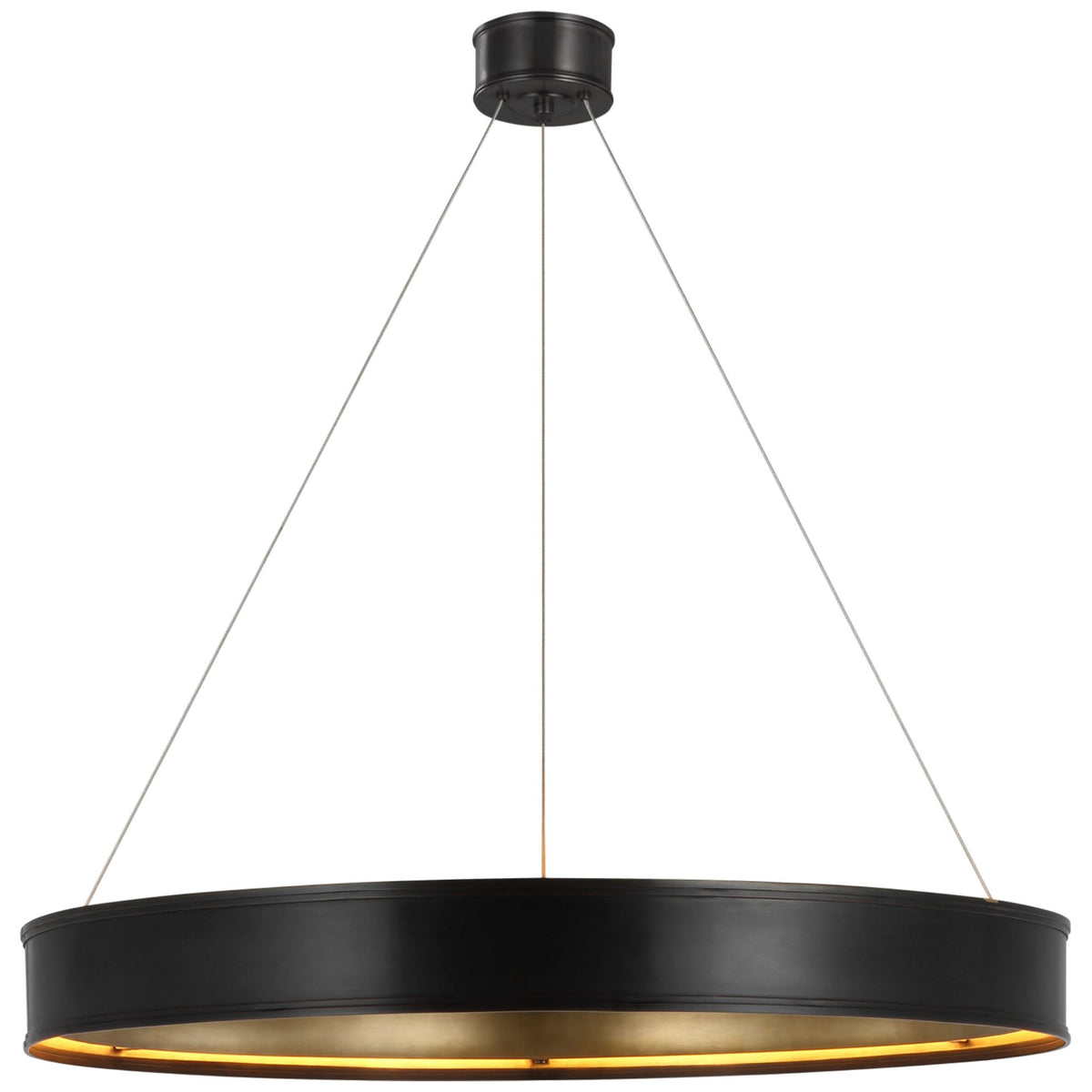 Chapman & Myers Connery 40" Ring Chandelier in Bronze W40"