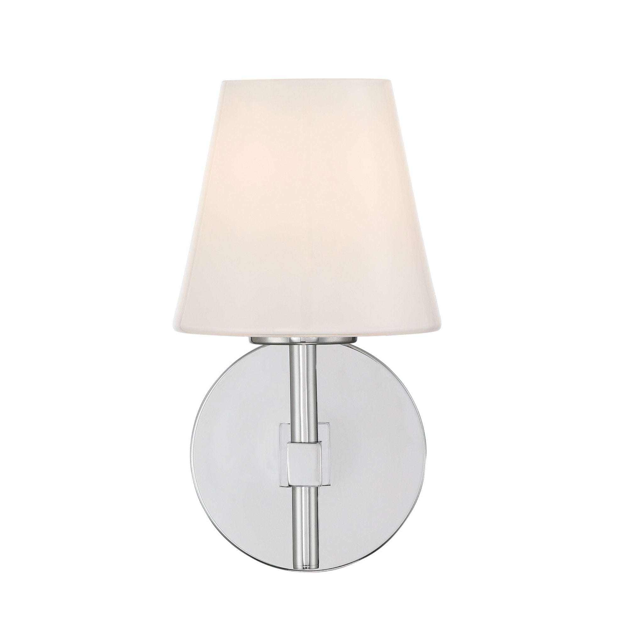Colton 6'' Polished Chrome Sconce Silver 6"W x 11.5"H x 7.5"D