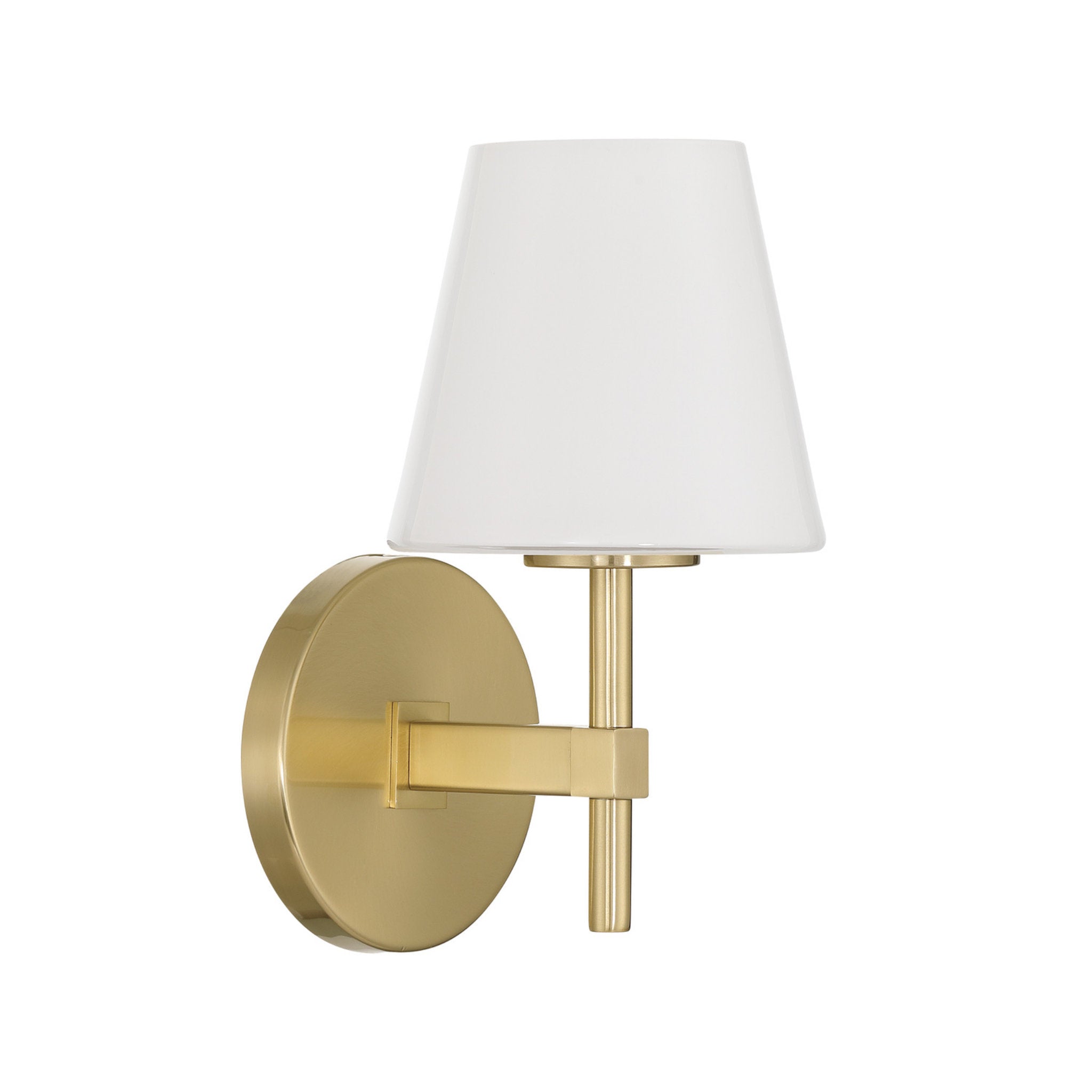 Colton 6'' Vibrant Gold Sconce Gold 6"W x 11.5"H x 7.5"D