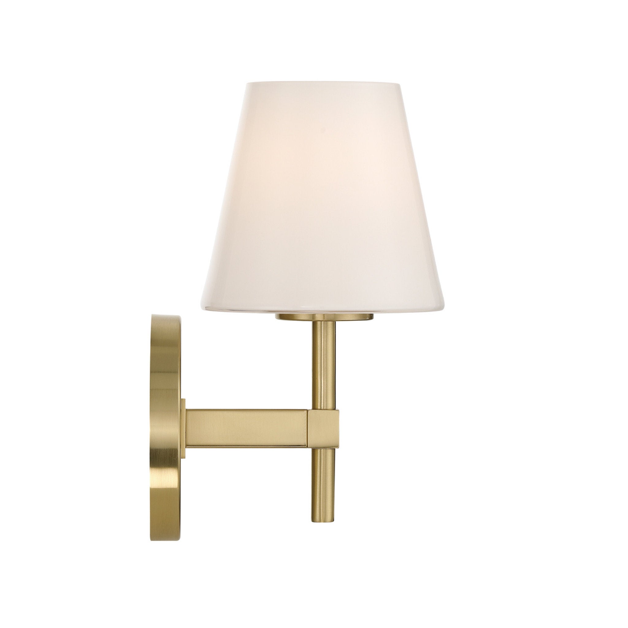 Colton 6'' Vibrant Gold Sconce Gold 6"W x 11.5"H x 7.5"D