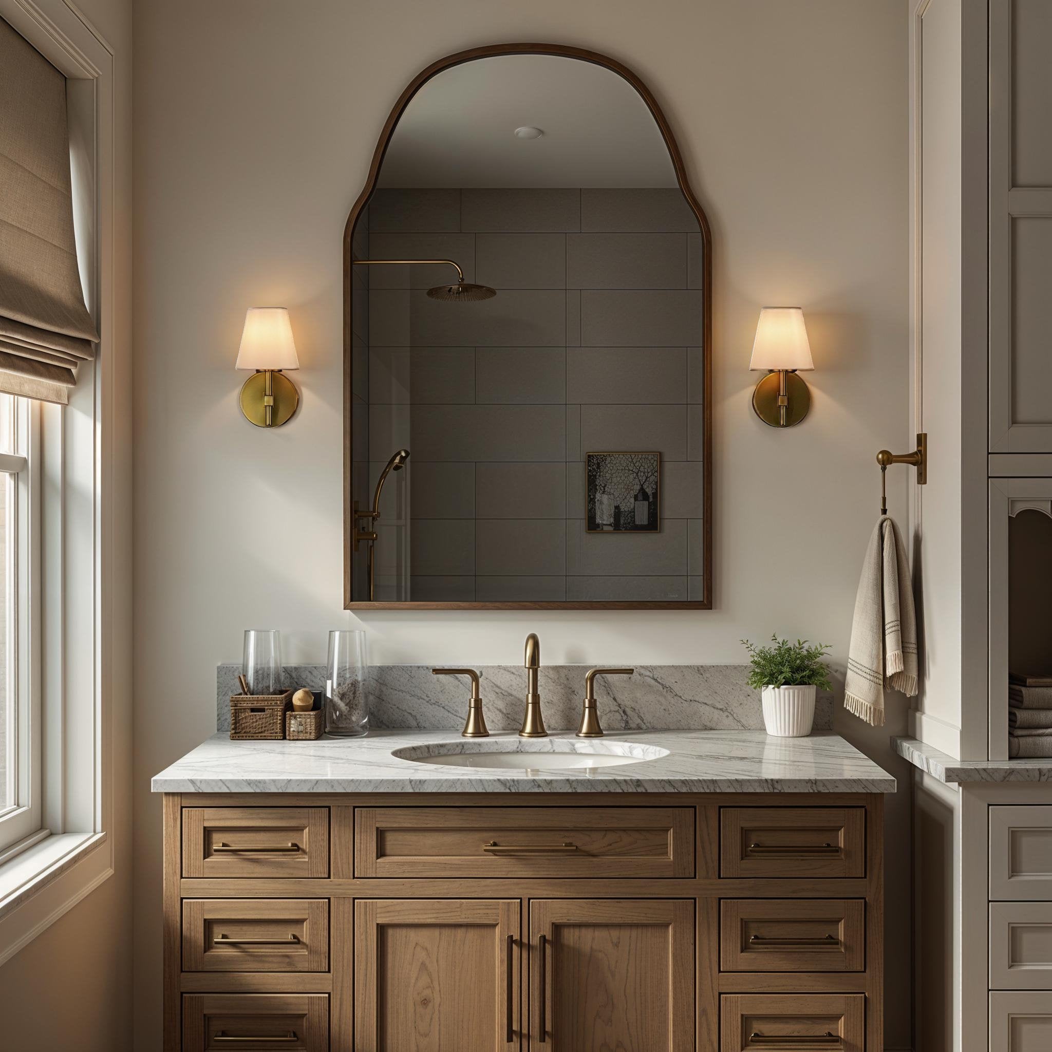 Colton 6'' Vibrant Gold Sconce Gold 6"W x 11.5"H x 7.5"D