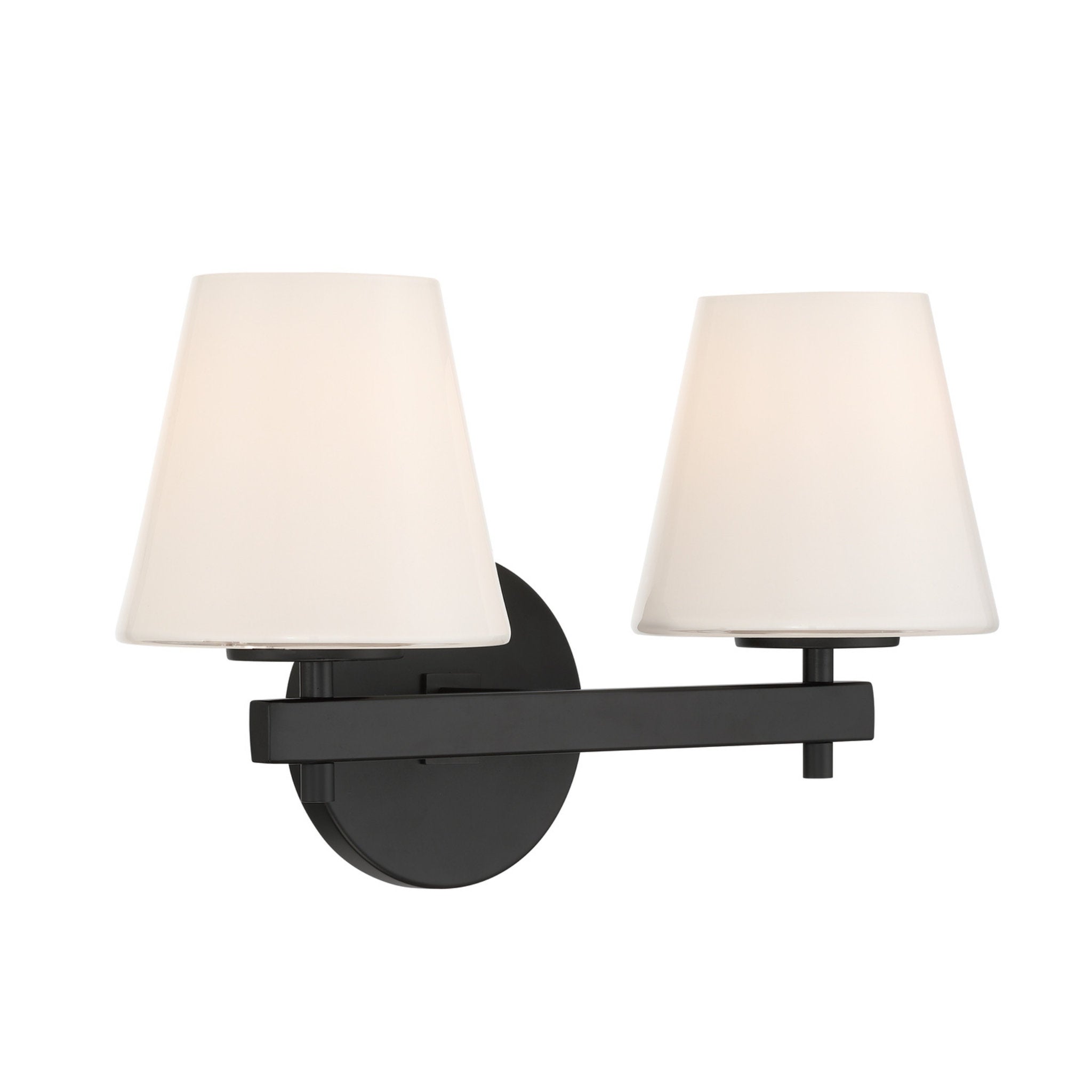 Colton 16'' Black Sconce Black 16"W x 10"H x 7.5"D