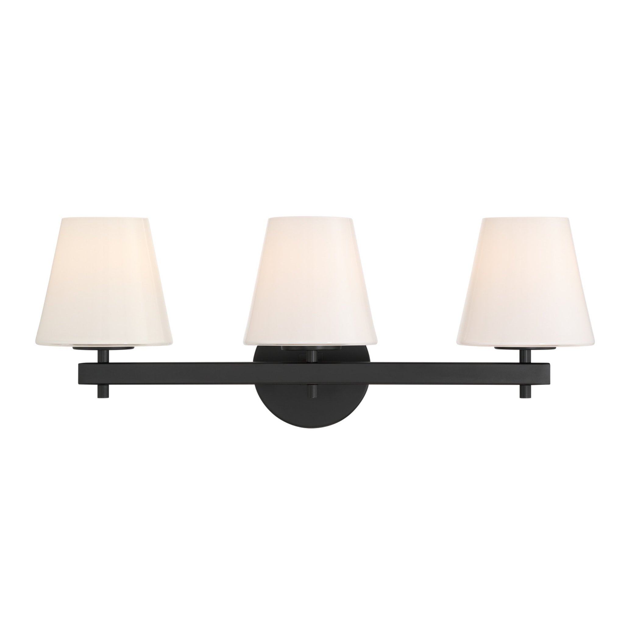 Colton 24.5'' Black Bathroom Vanity Black 24.5"W x 10"H x 7.5"D